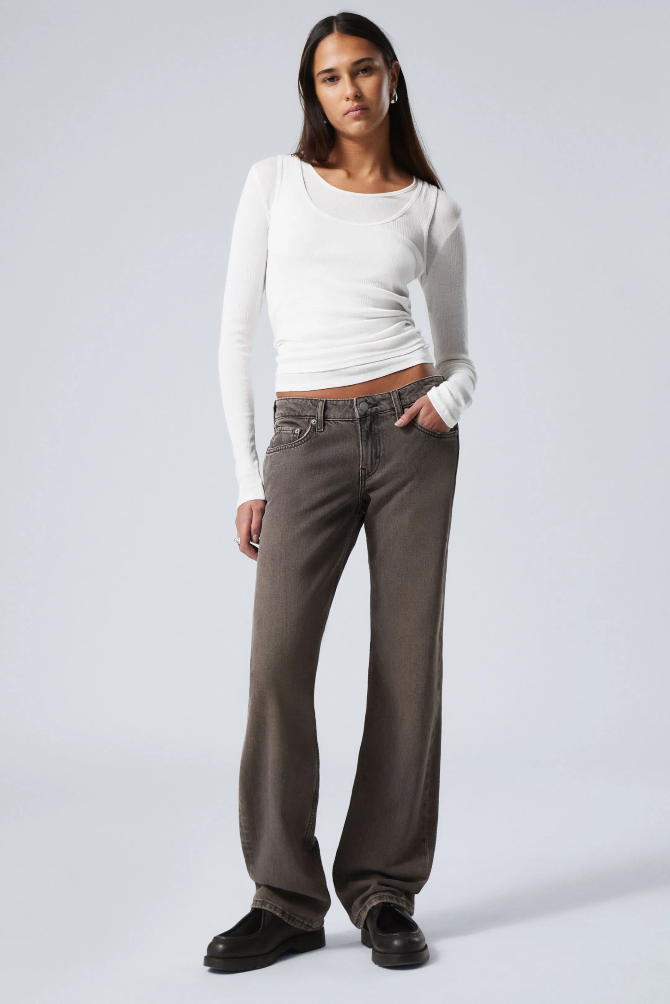 Weekday ARROW LOW RISE REGULAR STRAIGHT LEG JEANS>Women Jeans