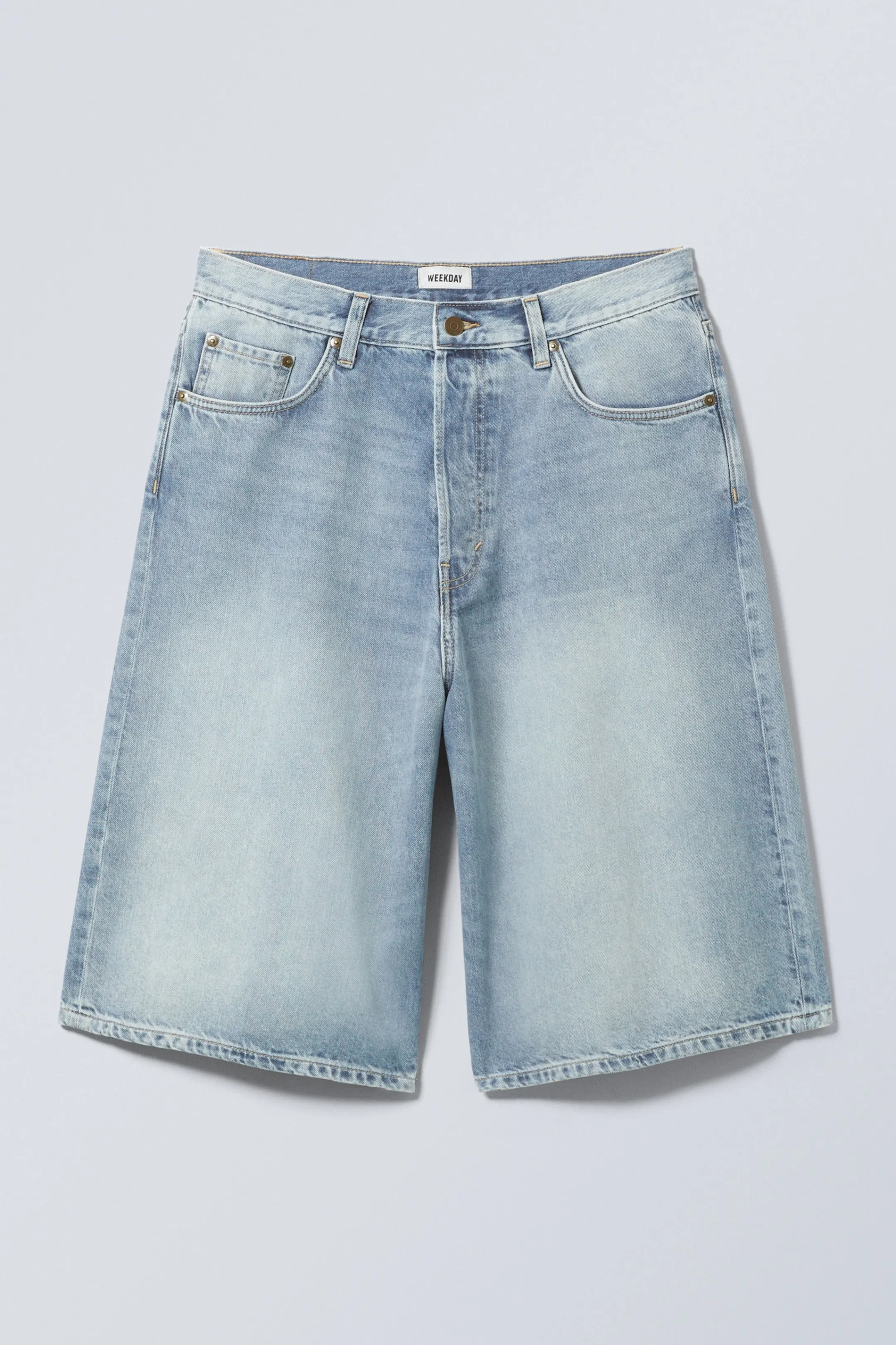 Weekday ASTRO DENIM LOOSE BAGGY SHORTS> Shorts