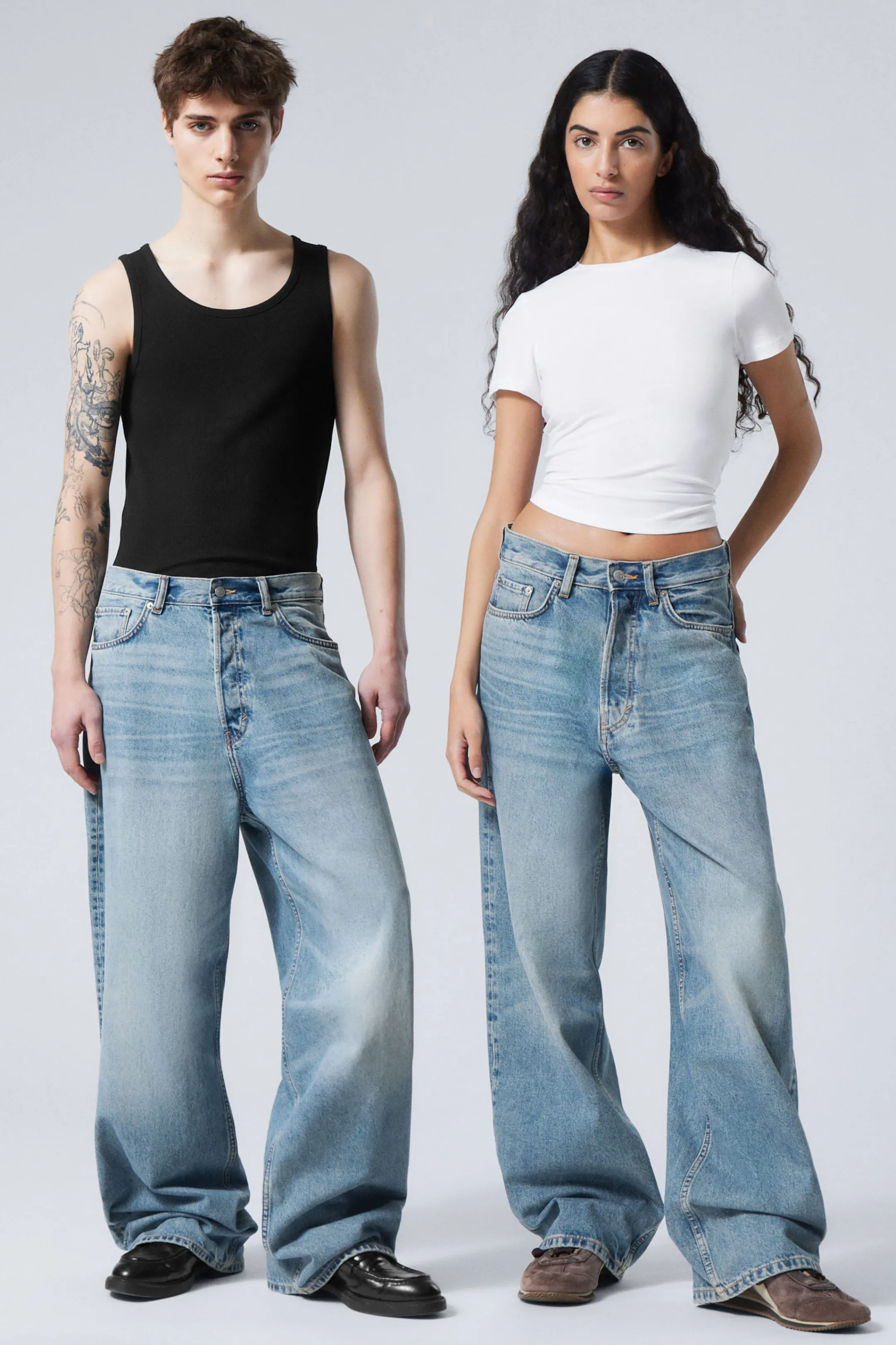 Weekday ASTRO LOOSE BAGGY LEG JEANS>Women Jeans | Jeans