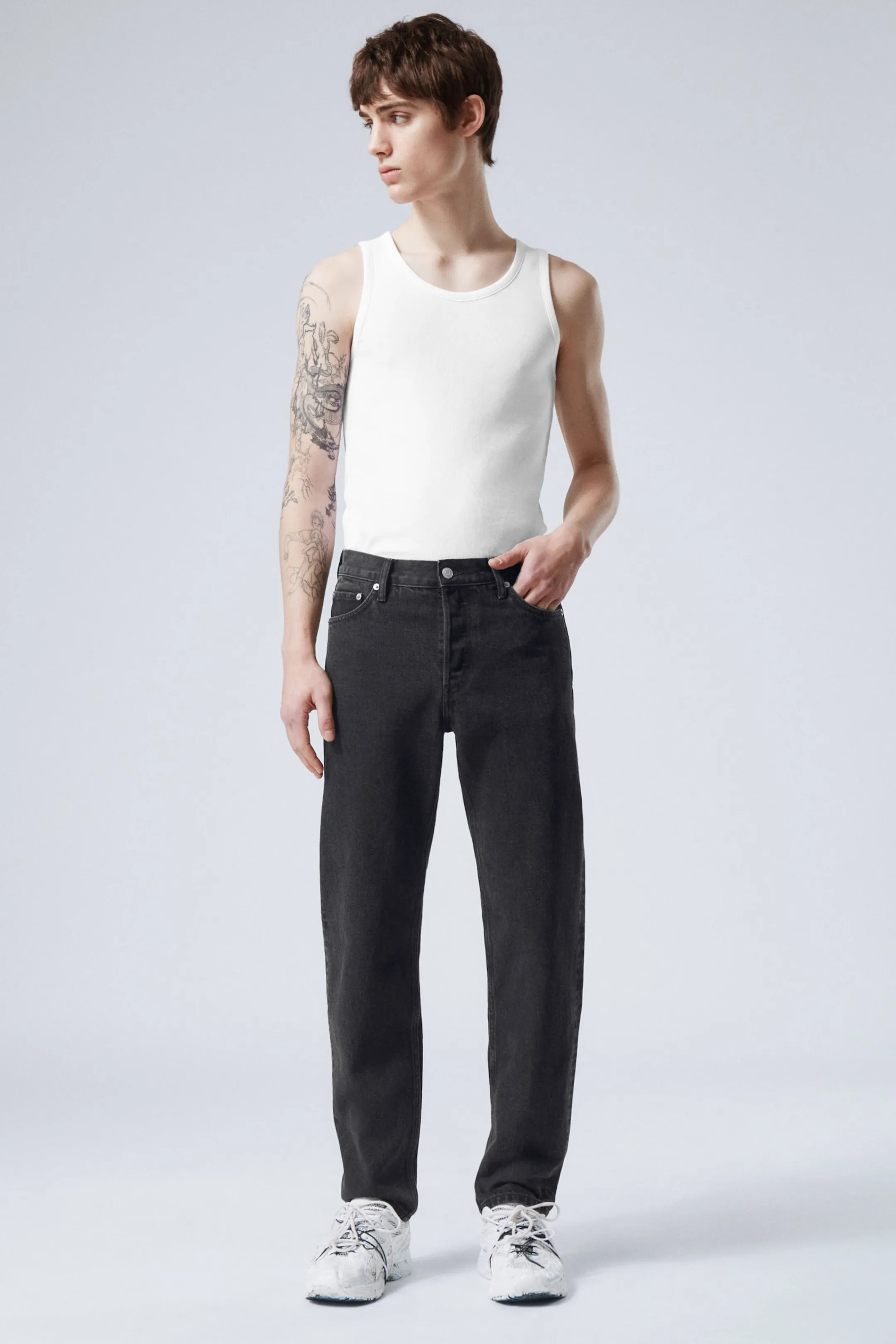 Weekday BARREL RELAXED TAPERD LEG JEANS> Jeans