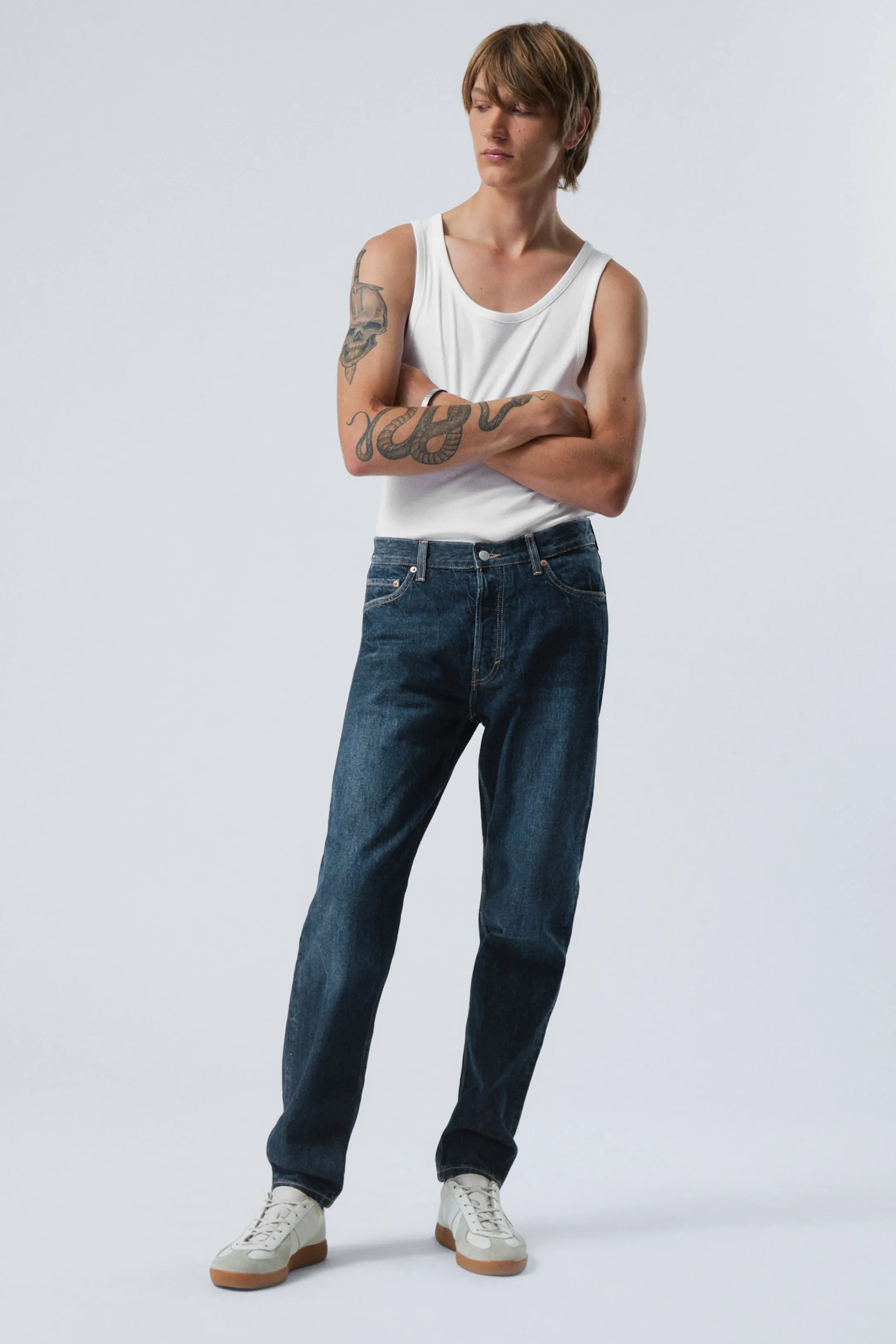 Weekday BARREL RELAXED TAPERD LEG JEANS> Jeans