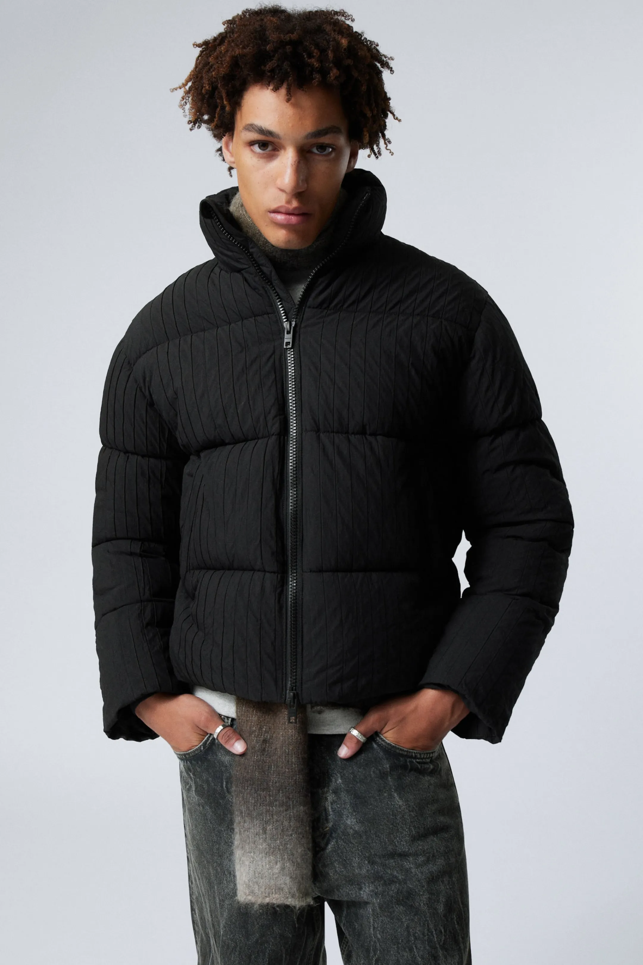 Weekday BEN RIB PUFFER JACKET> Jackets & Coats