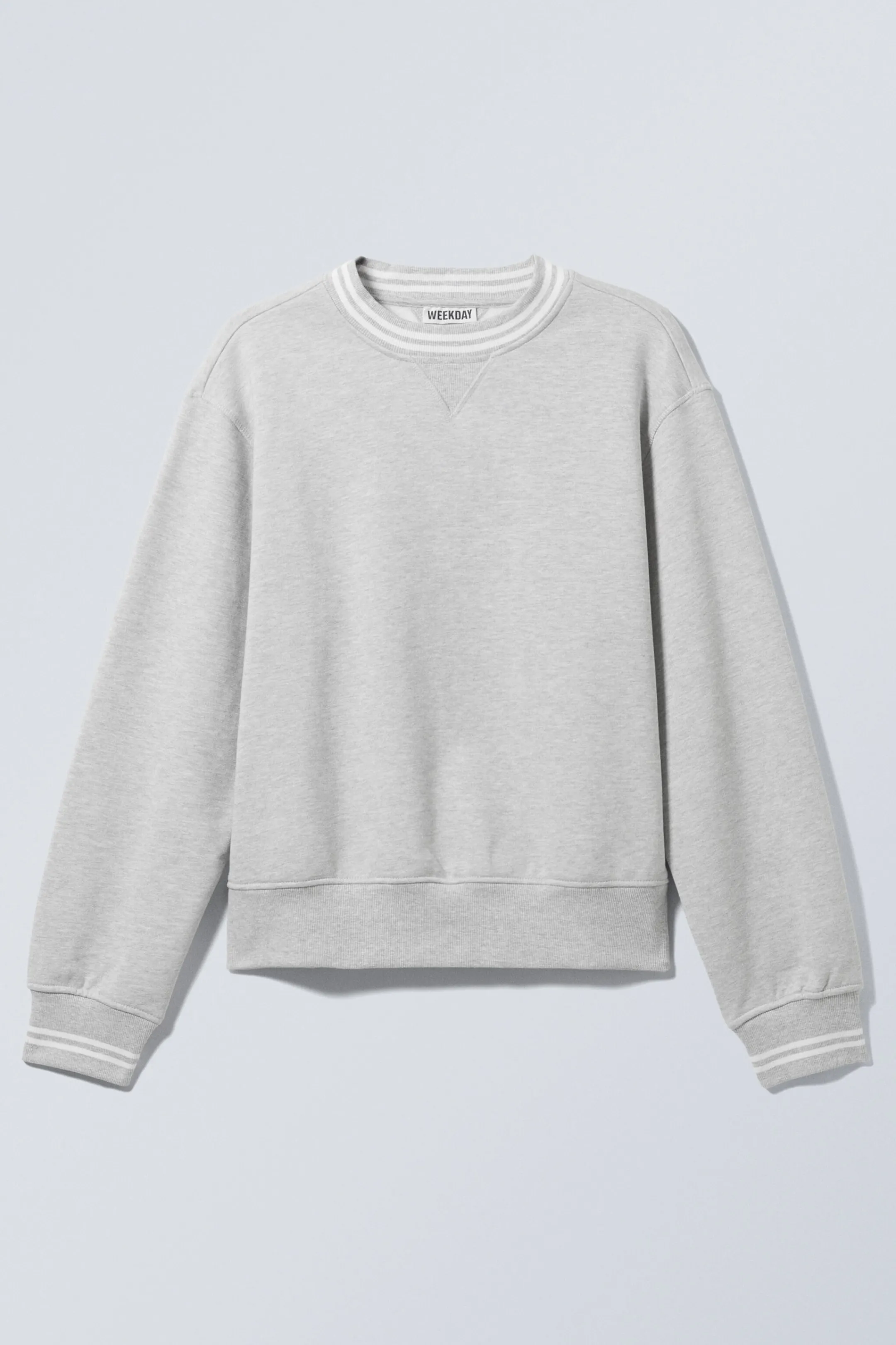 Weekday CROPPED COTTON FLEECE SWEATSHIRT> Sweatshirts