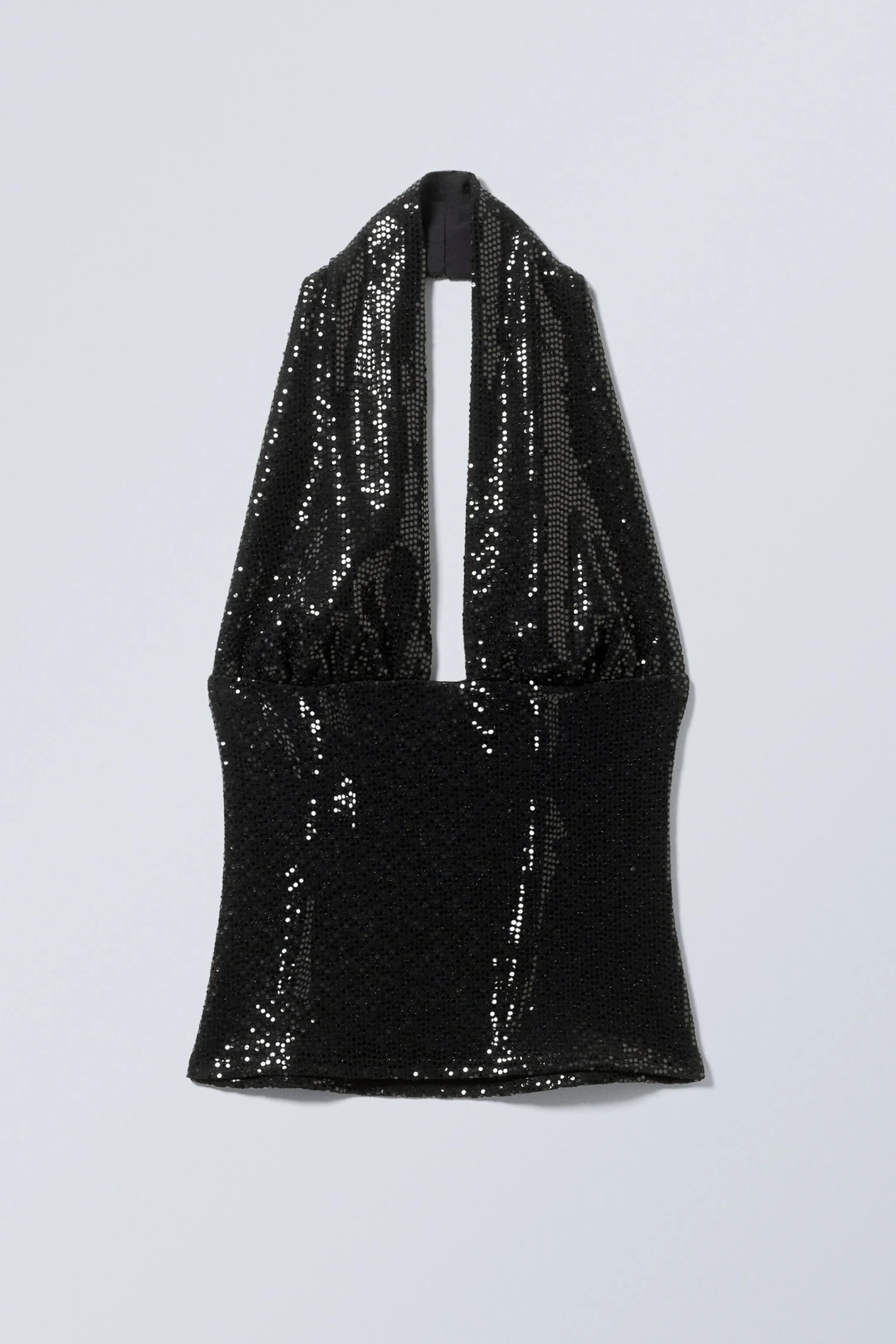 Weekday DEEP SEQUIN HALTERNECK TOP>Women Tops