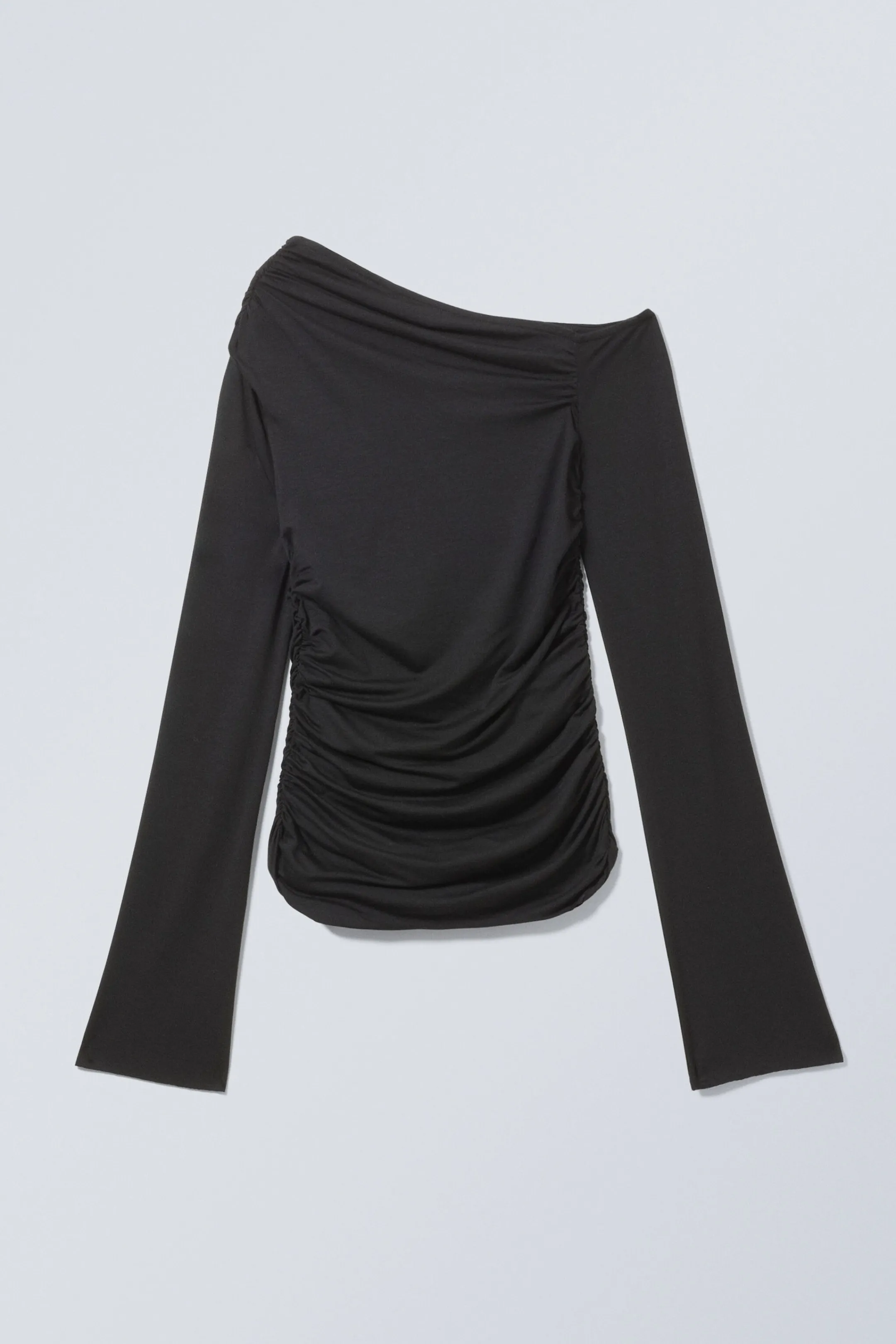 Weekday DRAPE ASYMMETRIC LYOCELL TOP>Women Tops