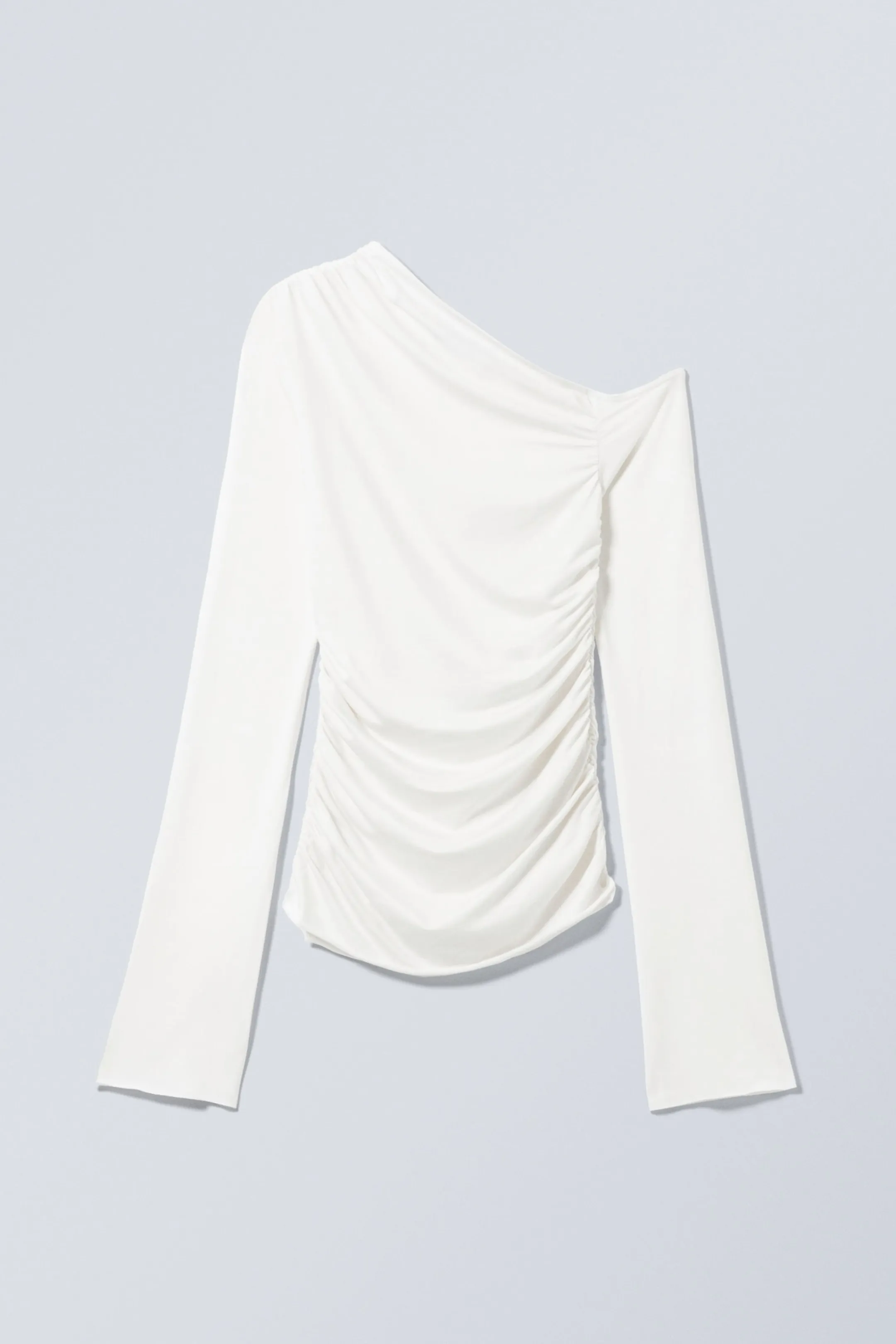 Weekday DRAPE ASYMMETRIC LYOCELL TOP>Women Tops