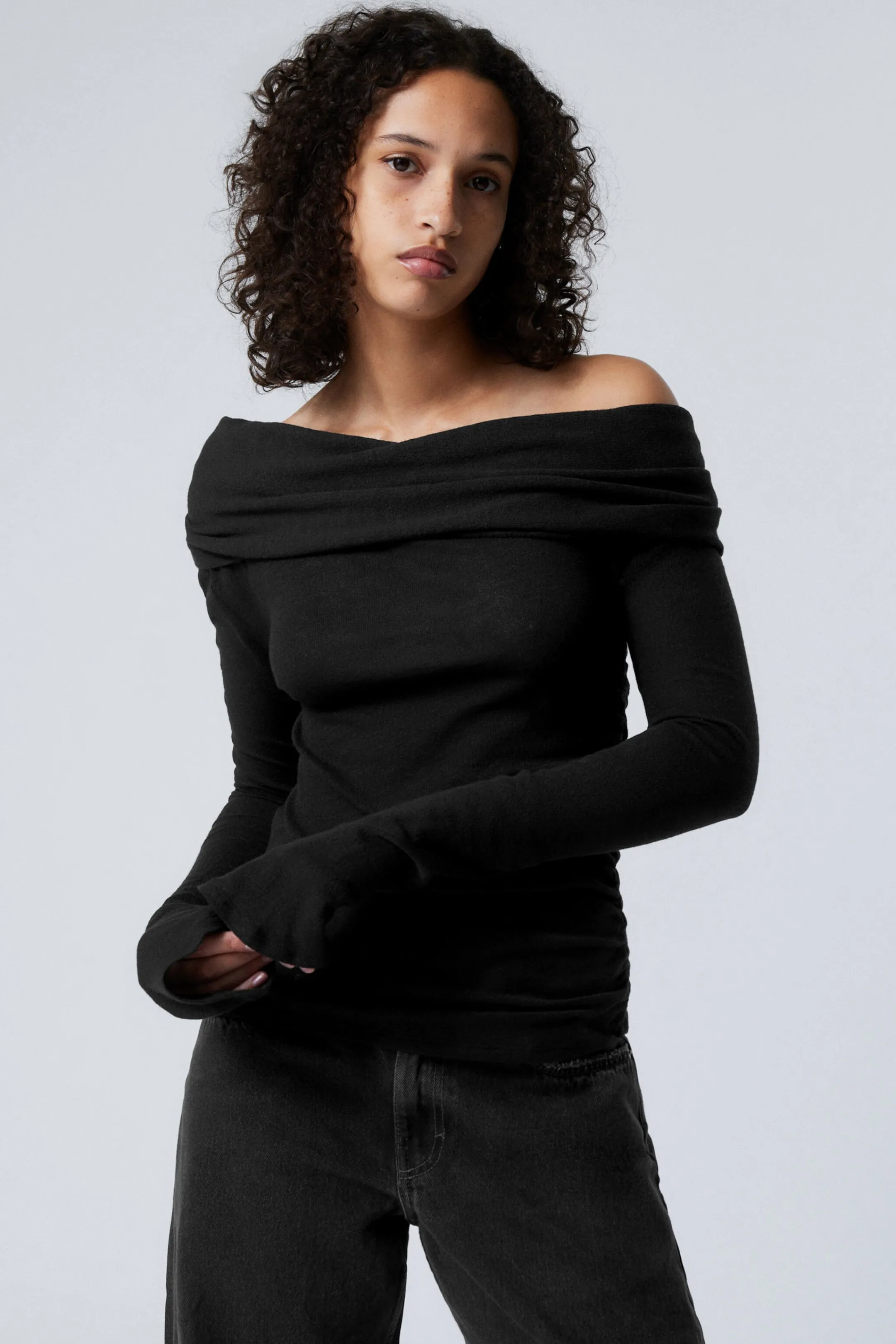 Weekday DRAPED OFF-SHOULDER TOP>Women Tops