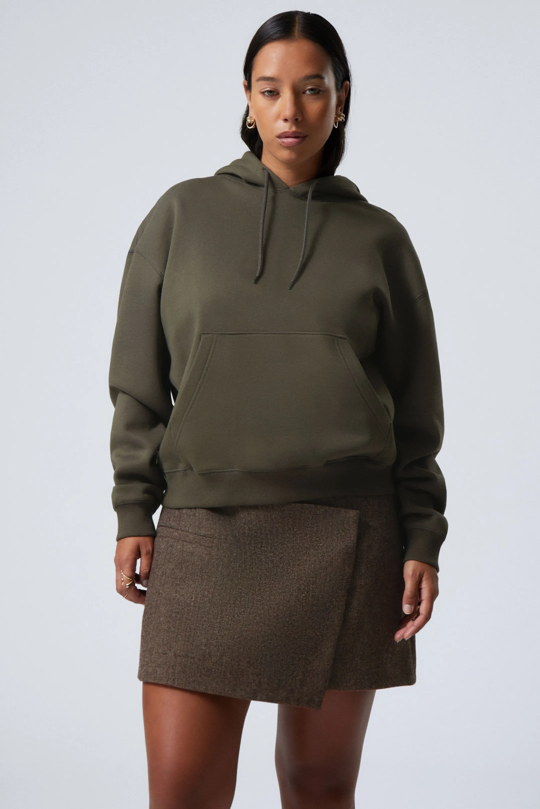 Weekday ESSENCE STANDARD HOODIE>Women Sweatshirts | Hoodies