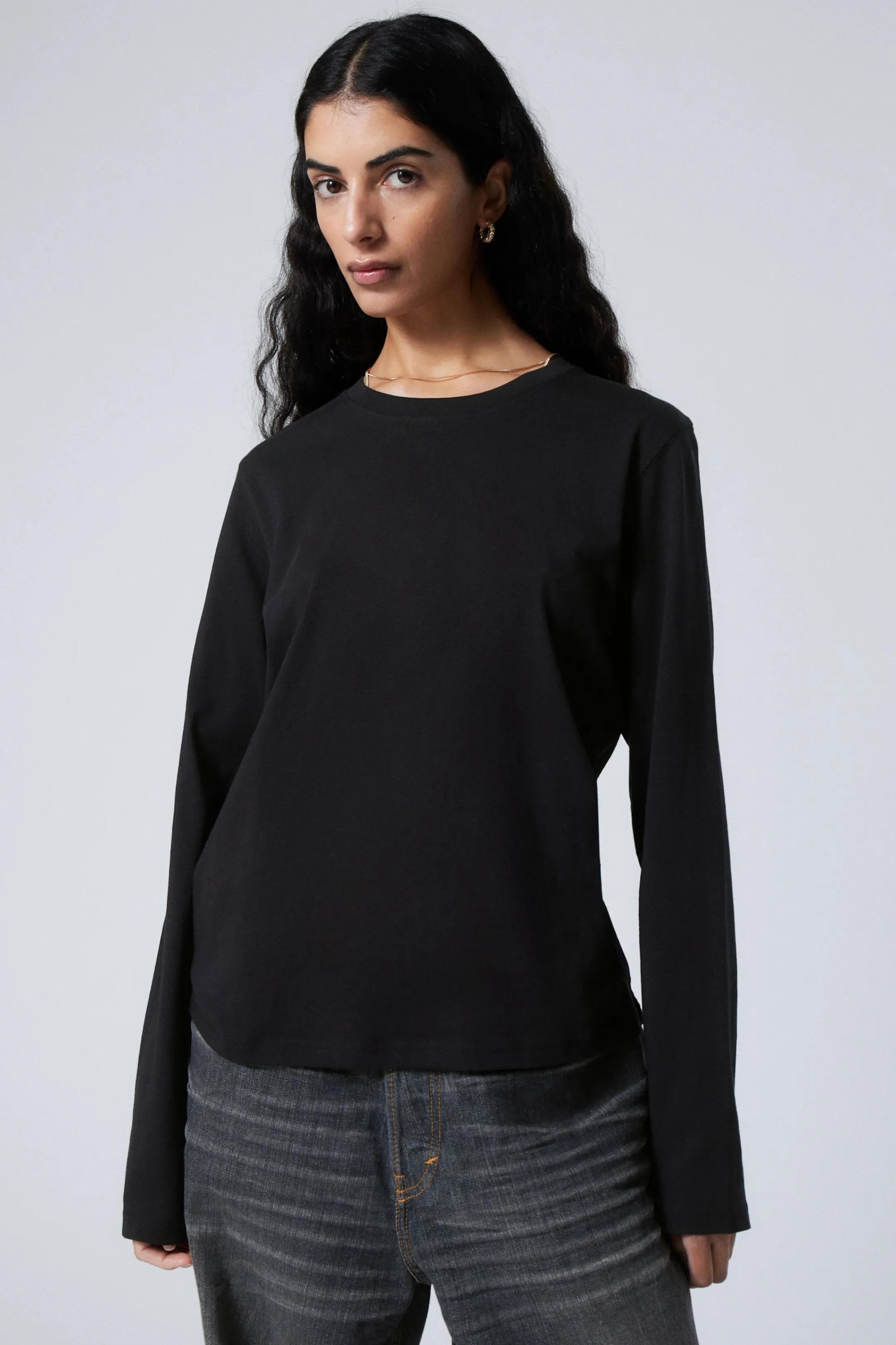 Weekday ESSENCE STANDARD LONG SLEEVE>Women Basics