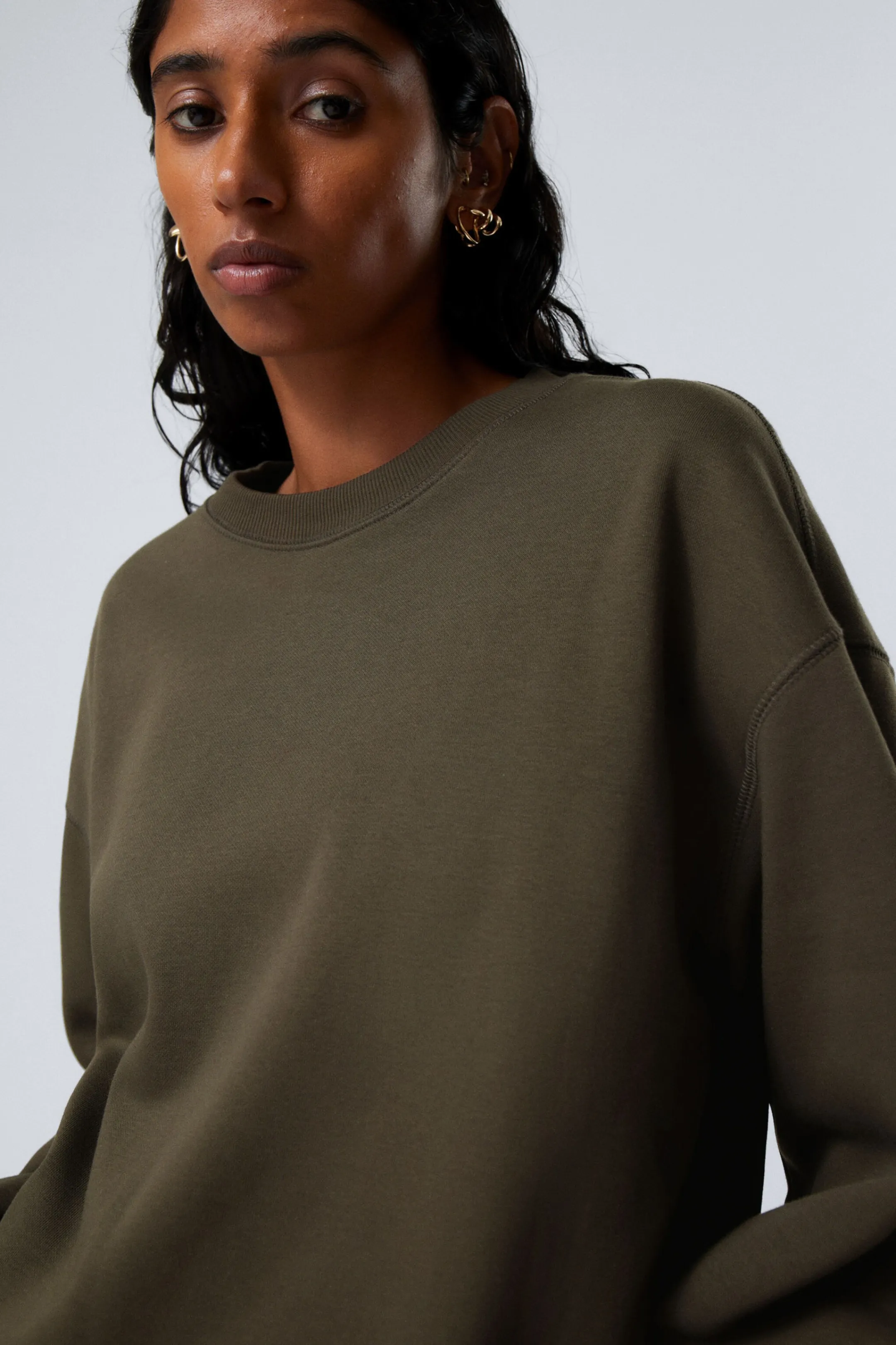 Weekday ESSENCE STANDARD SWEATSHIRT>Women Sweatshirts | Basics