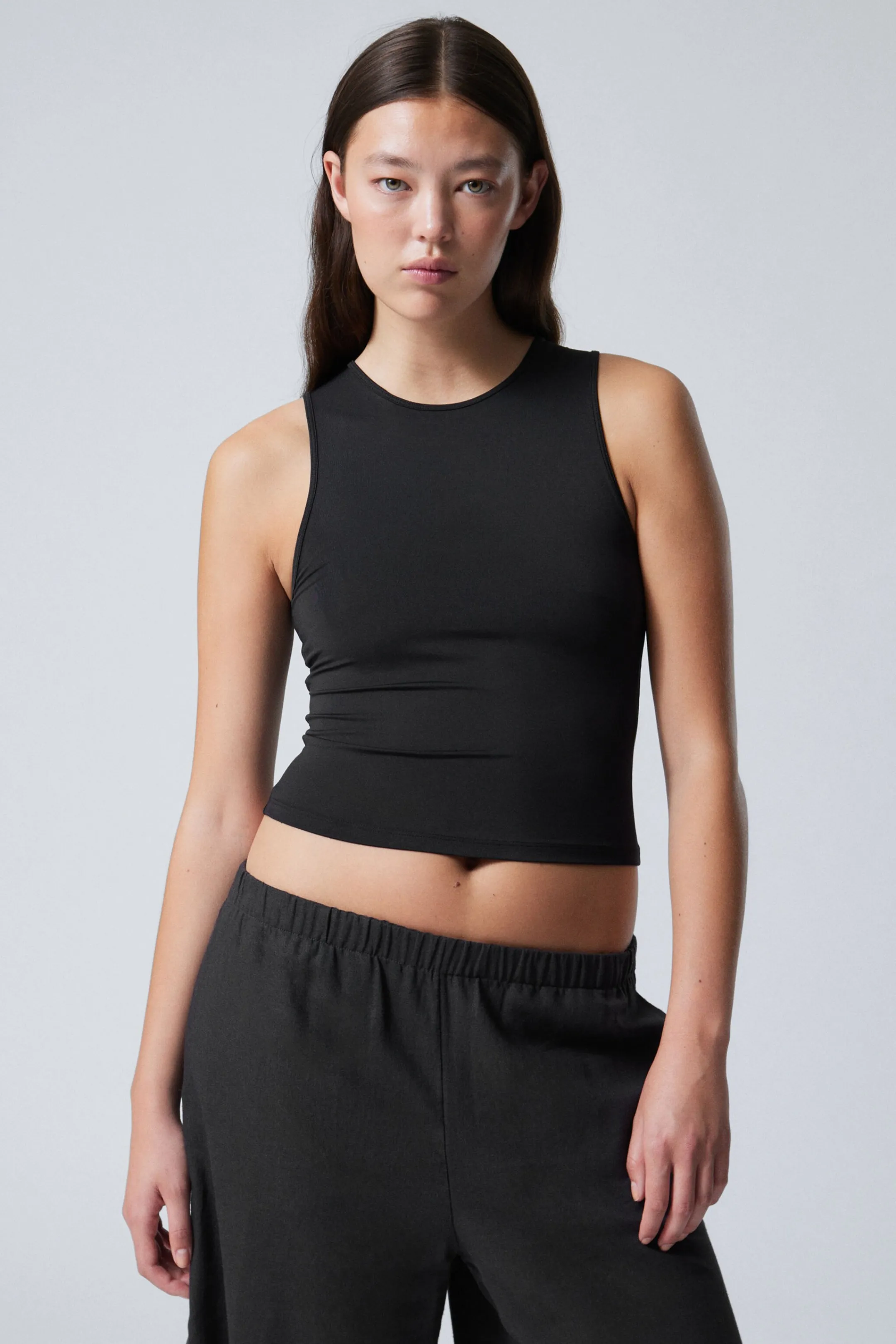 Weekday FINE FITTED TANK TOP>Women Basics | Tops