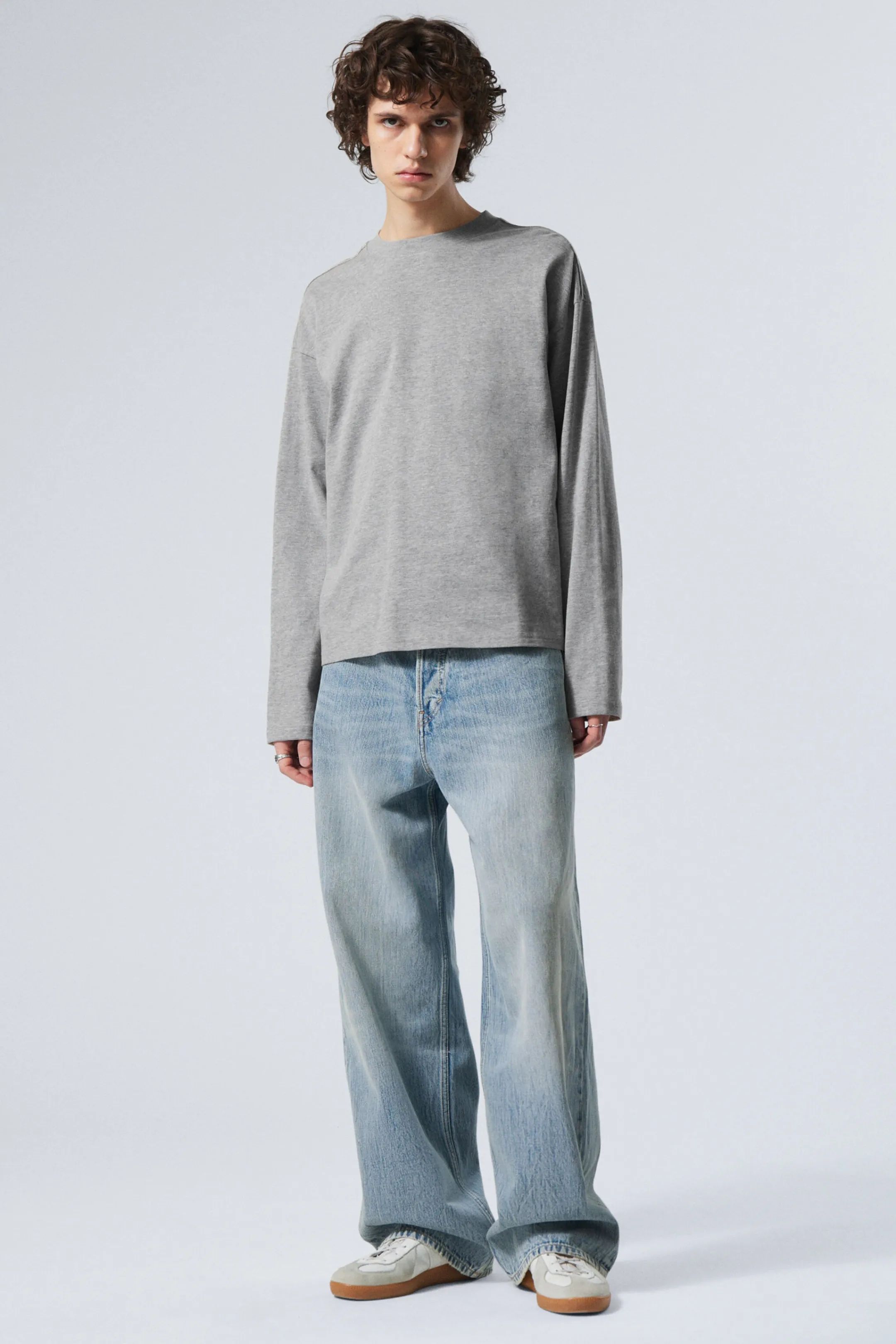 Weekday GREAT BOXY LONG SLEEVE T-SHIRT> Basics | T-Shirts & Tops