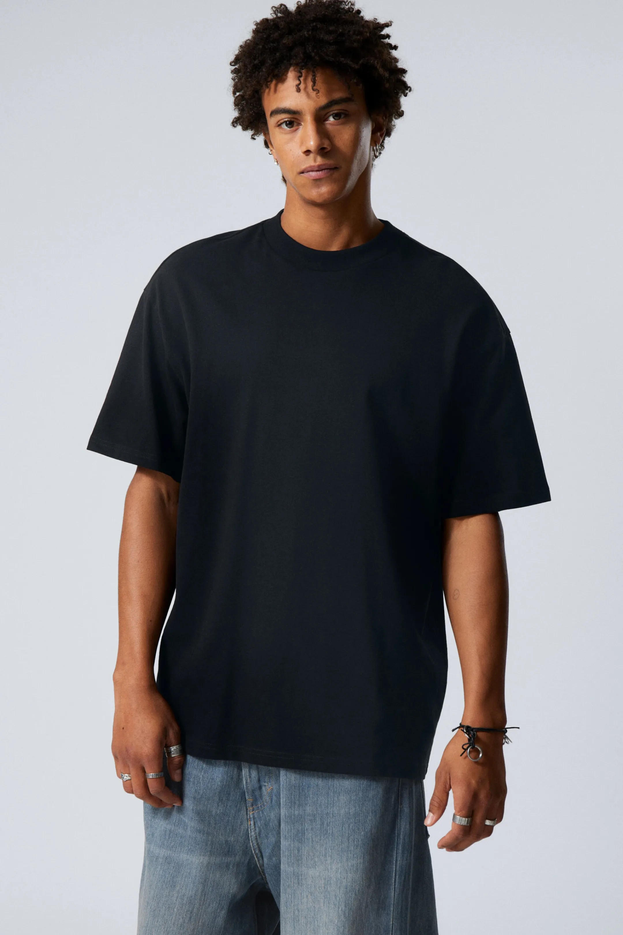 Weekday GREAT HEAVYWEIGHT T-SHIRT> Basics | T-Shirts & Tops