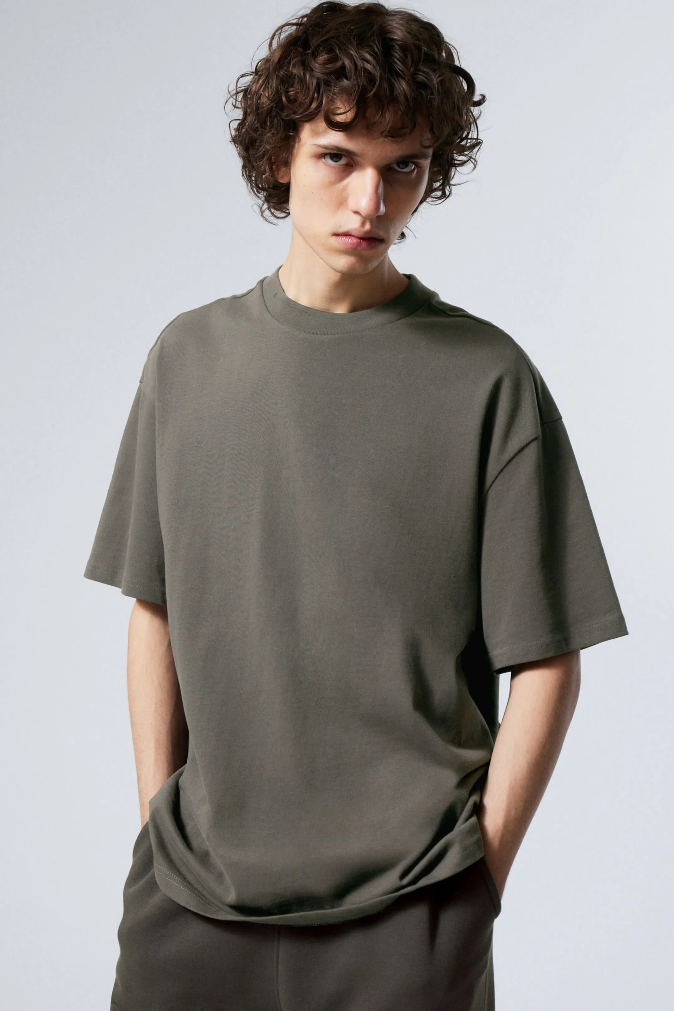 Weekday GREAT HEAVYWEIGHT T-SHIRT> Basics | T-Shirts & Tops