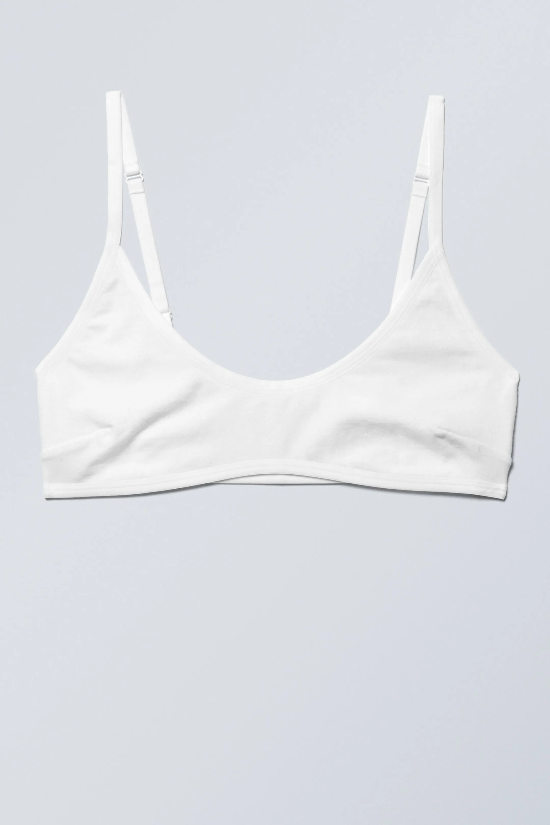 Weekday INEZ SCOOPED COTTON BRALETTE>Women Underwear