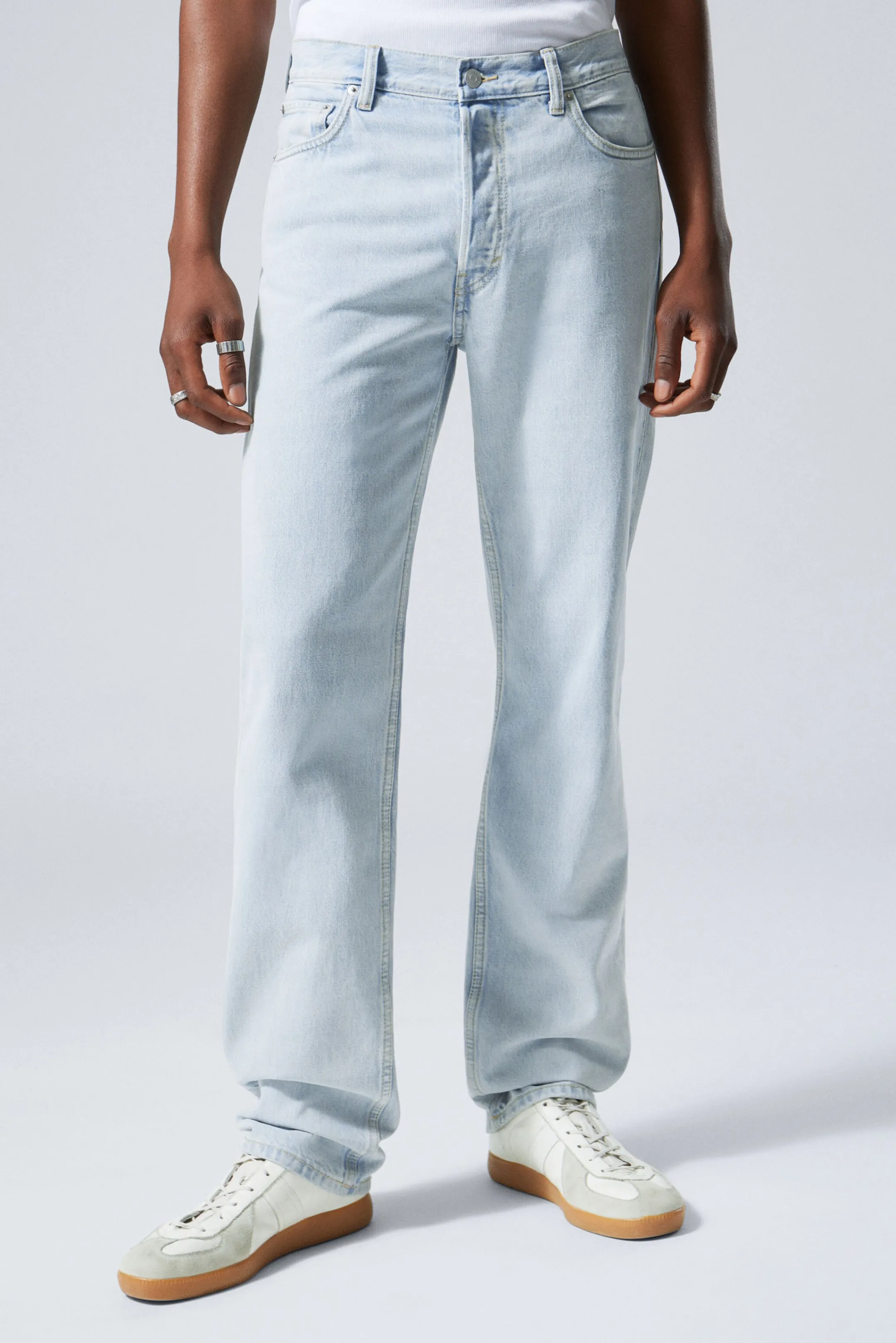 Weekday KLEAN REGULAR STRAIGHT LEG JEANS> Jeans