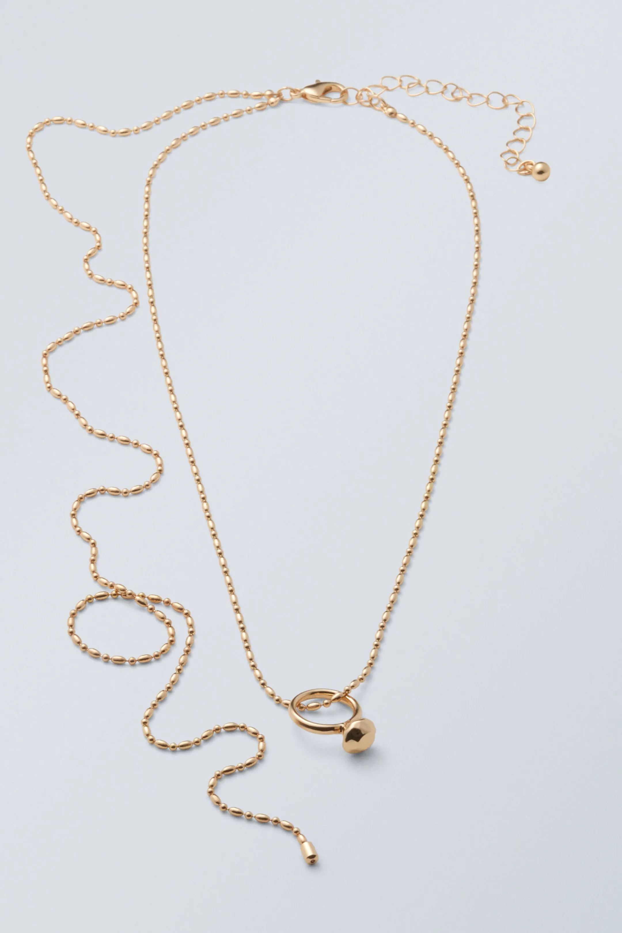 Weekday LONG RING CHAIN NECKLACE>Women Jewellery