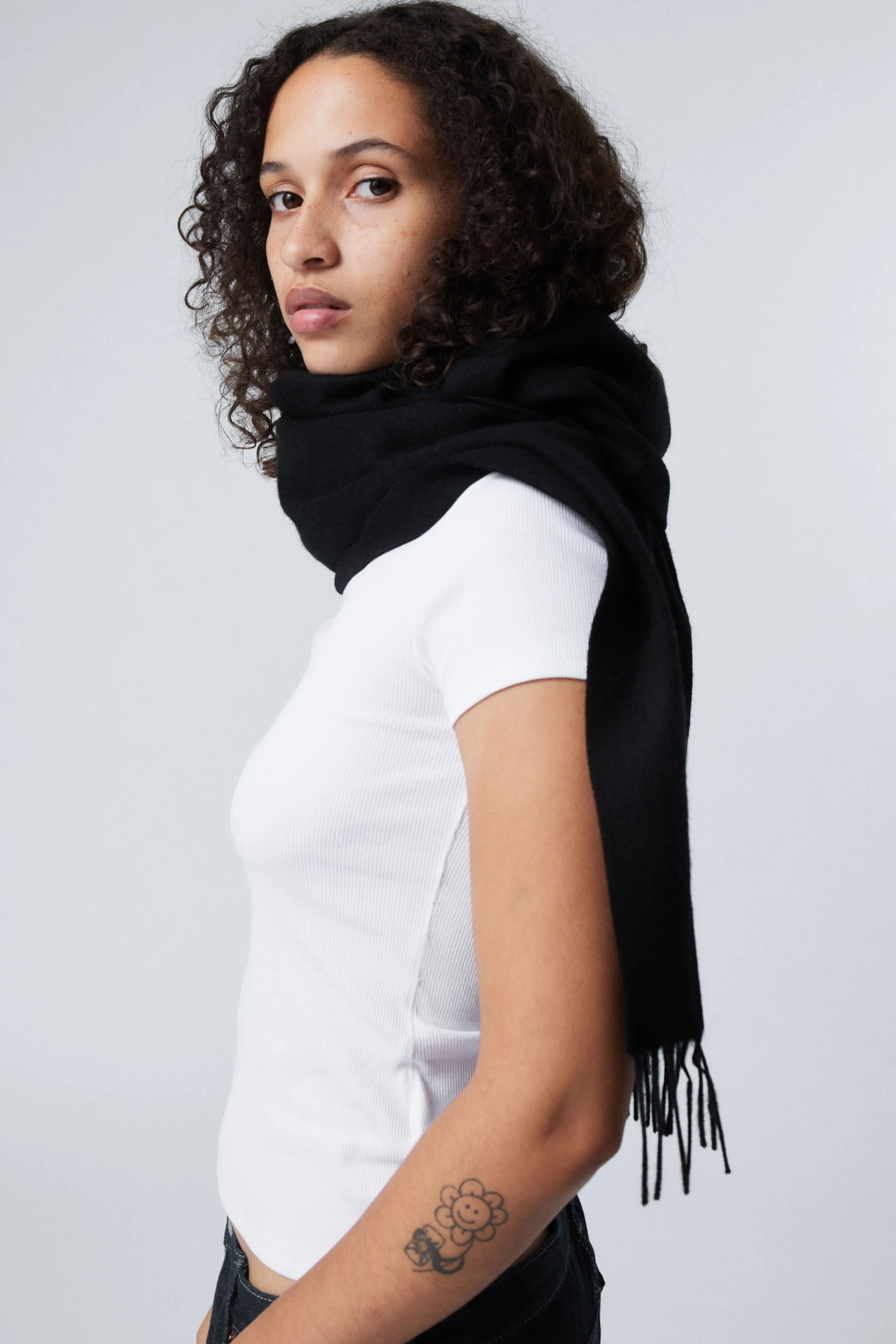 Weekday LONG WOVEN WOOL SCARF>Women Scarves | Scarves