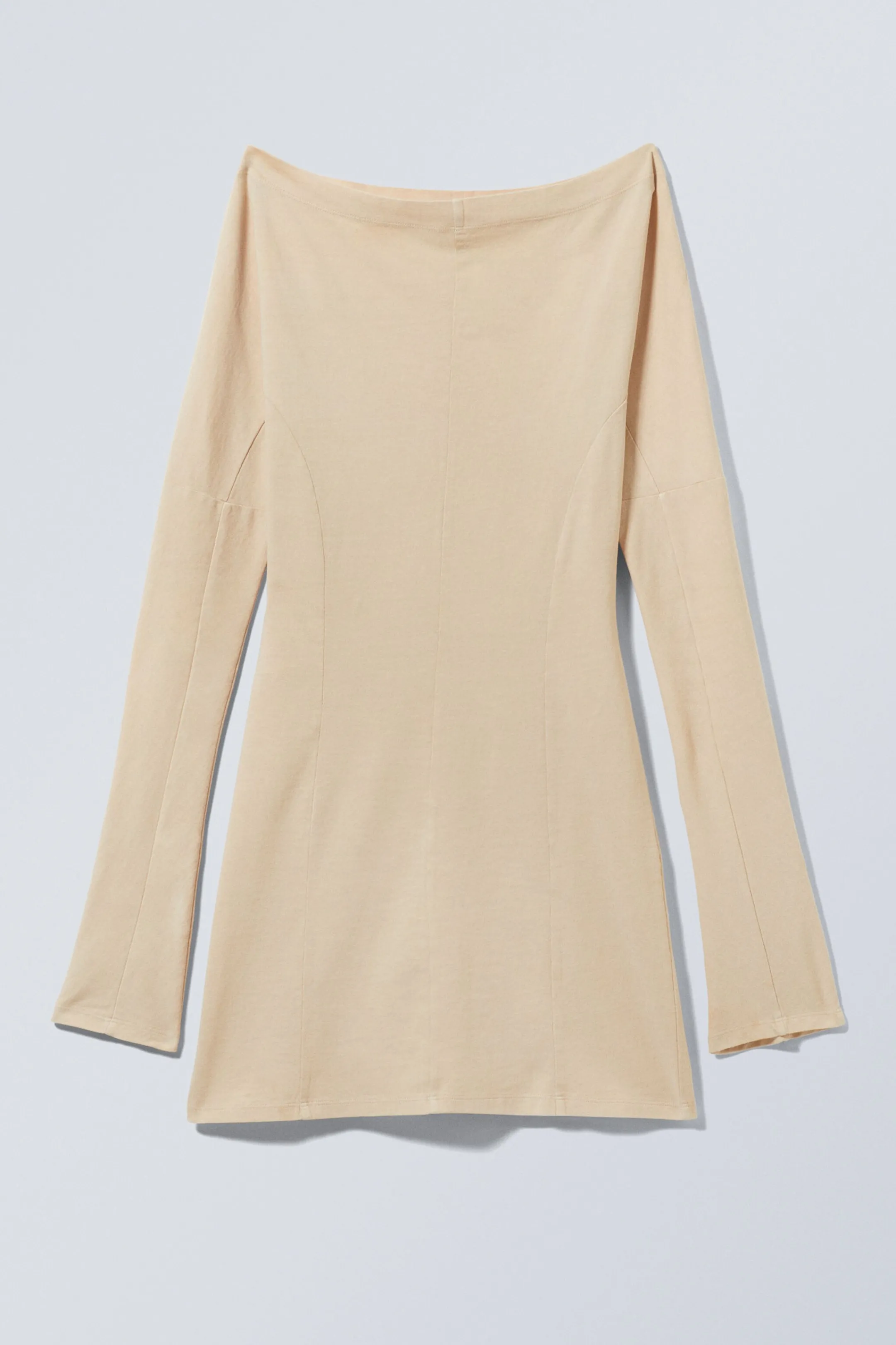 Weekday LONG-SLEEVED OFF-SHOULDER MINI DRESS>Women Dresses