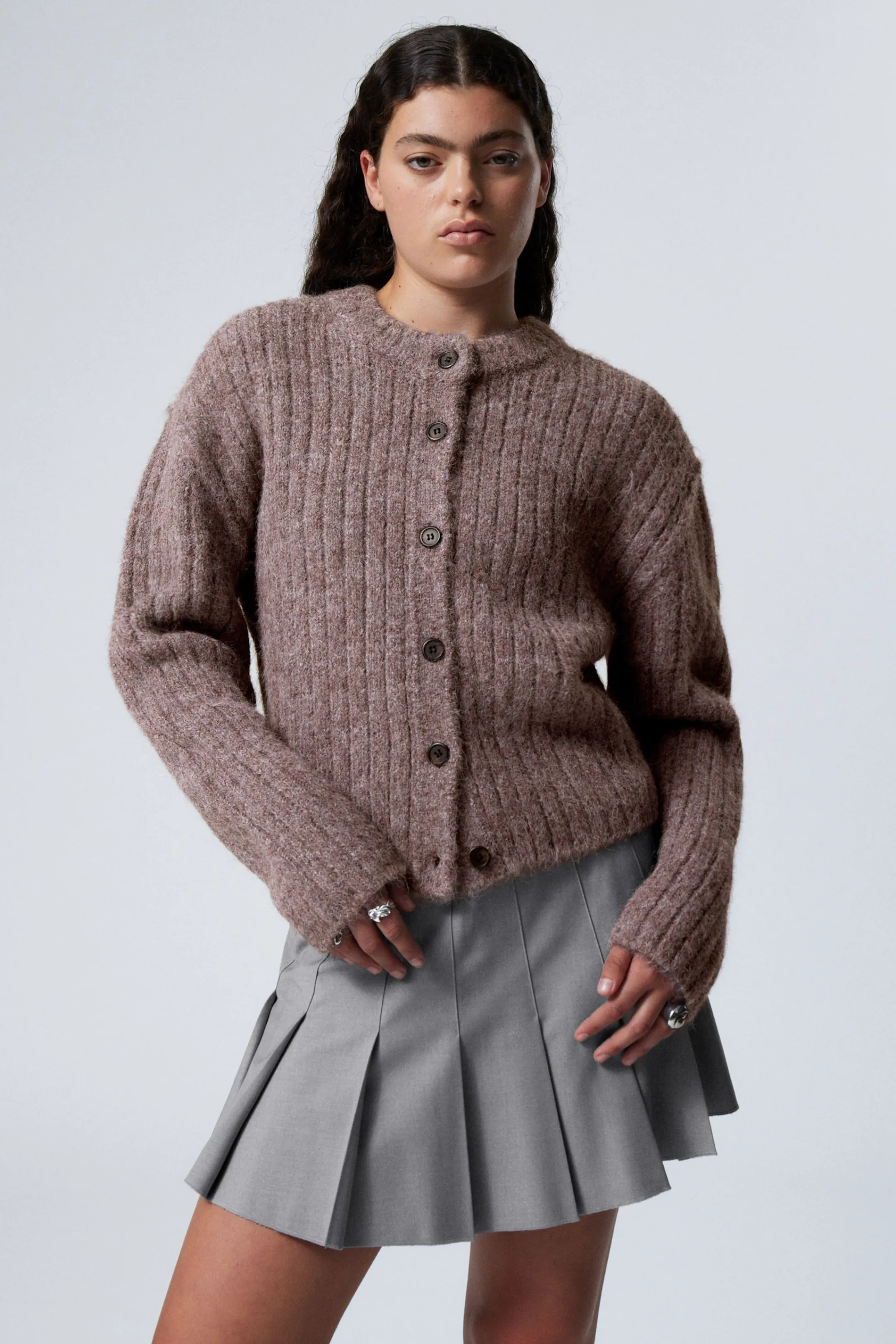 Weekday LOOSE KNITTED CARDIGAN>Women Knitwear