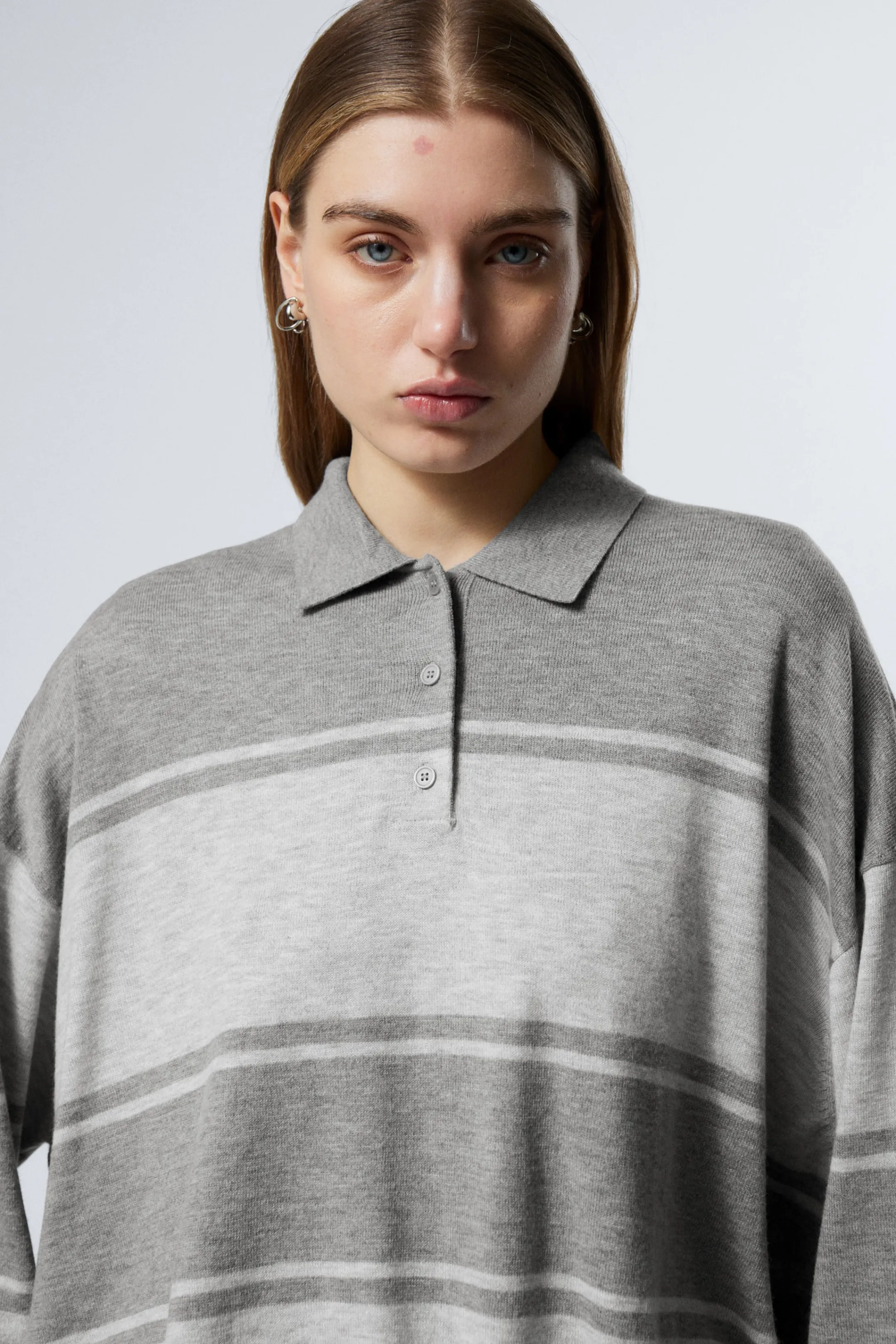 Weekday LOOSE KNITTED PIQUE SWEATER>Women Knitwear