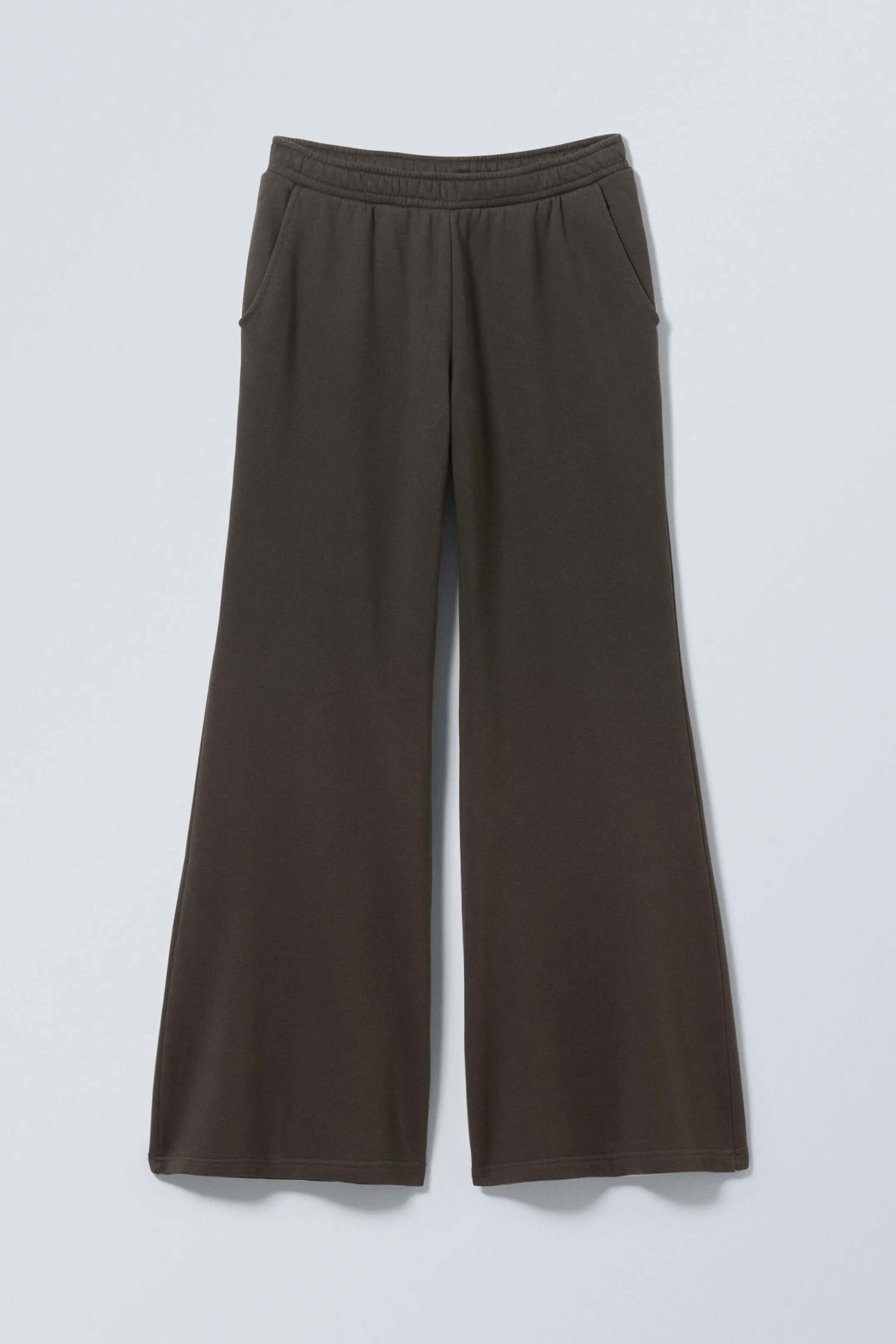 Weekday LOW RELAXED FLARED HEAVY SWEATPANTS>Women Trousers | Basics