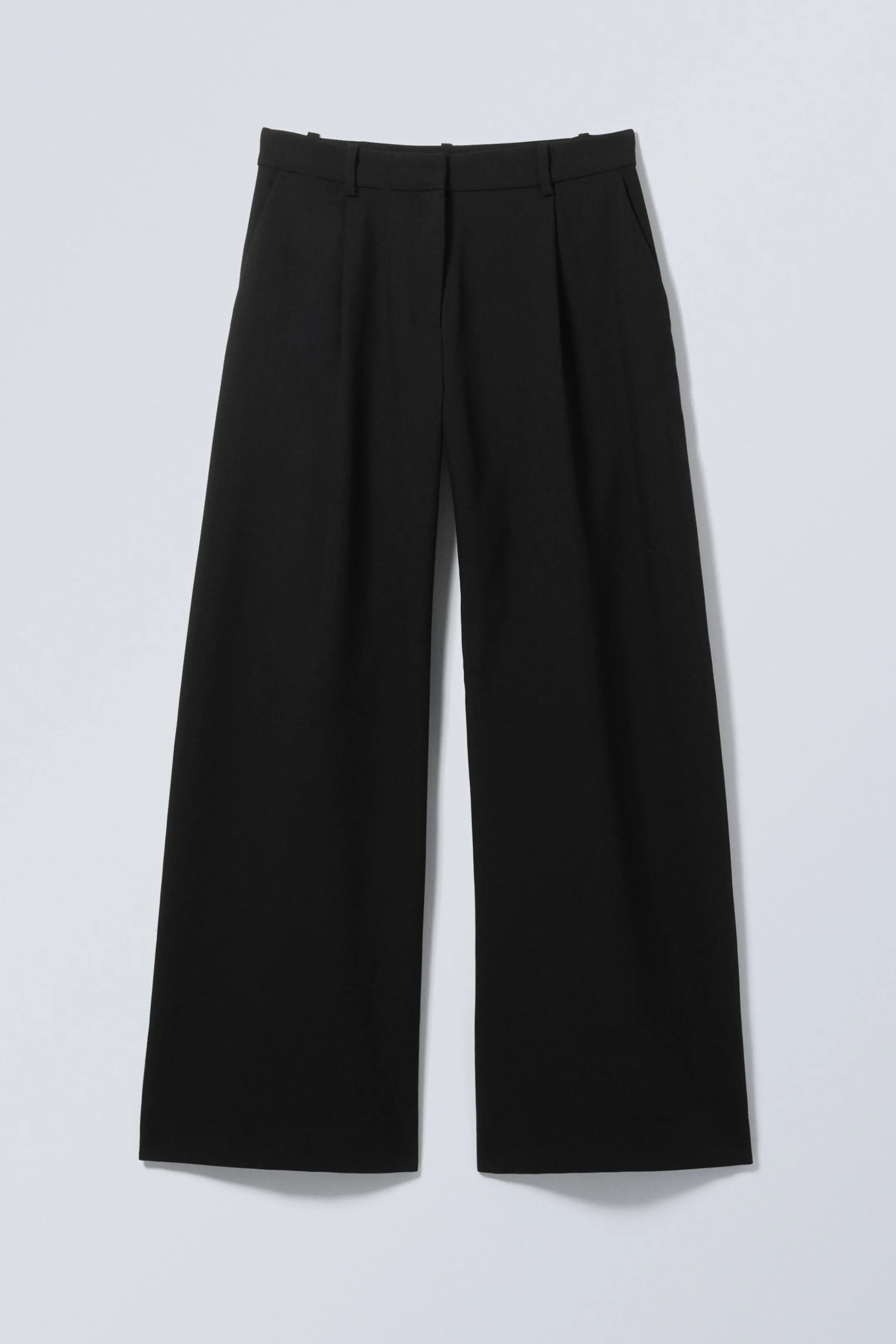 Weekday LOW WAIST WIDE SUITING TROUSERS>Women Trousers