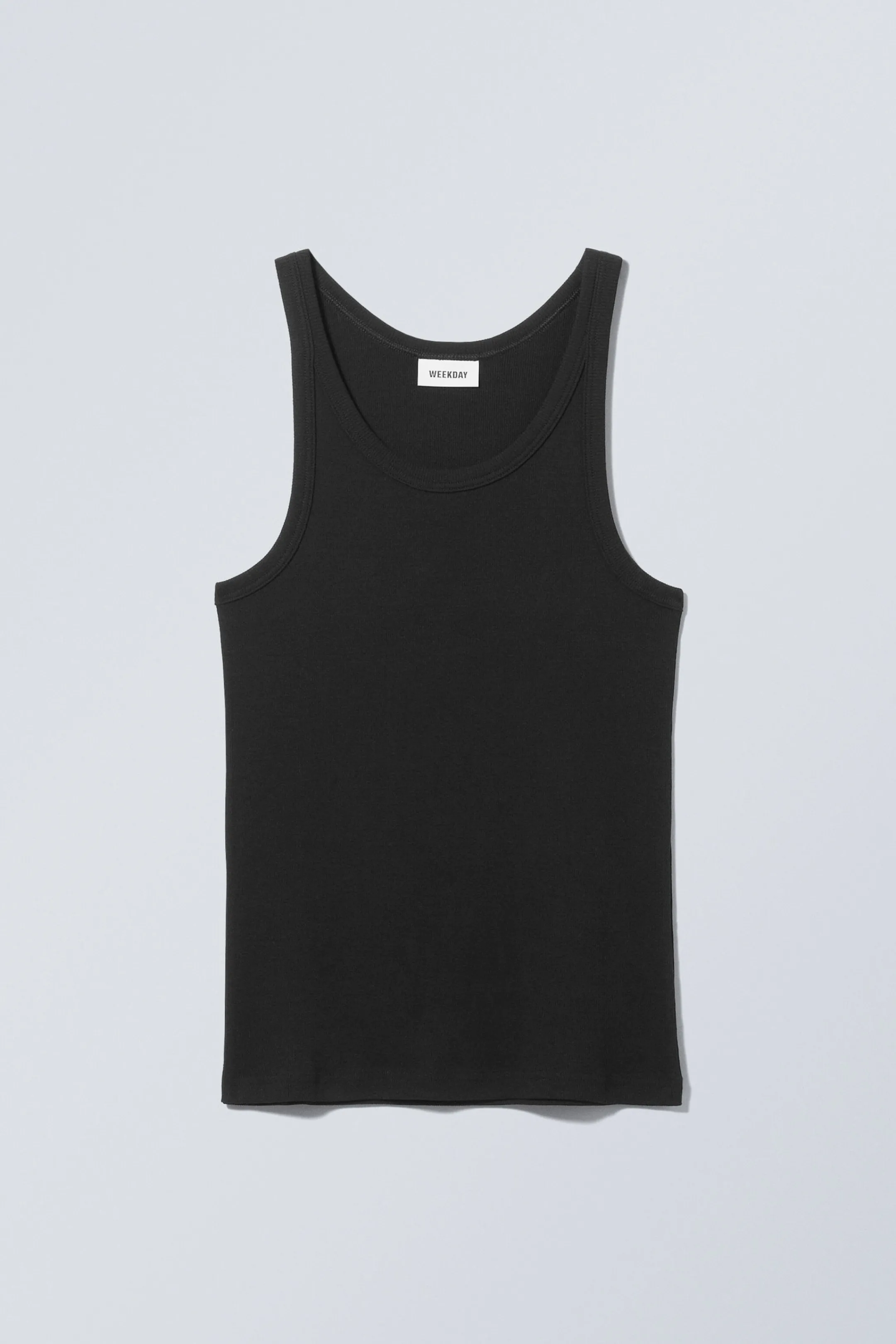 Weekday MATHEUS RIB TANK TOP> Basics | T-Shirts & Tops