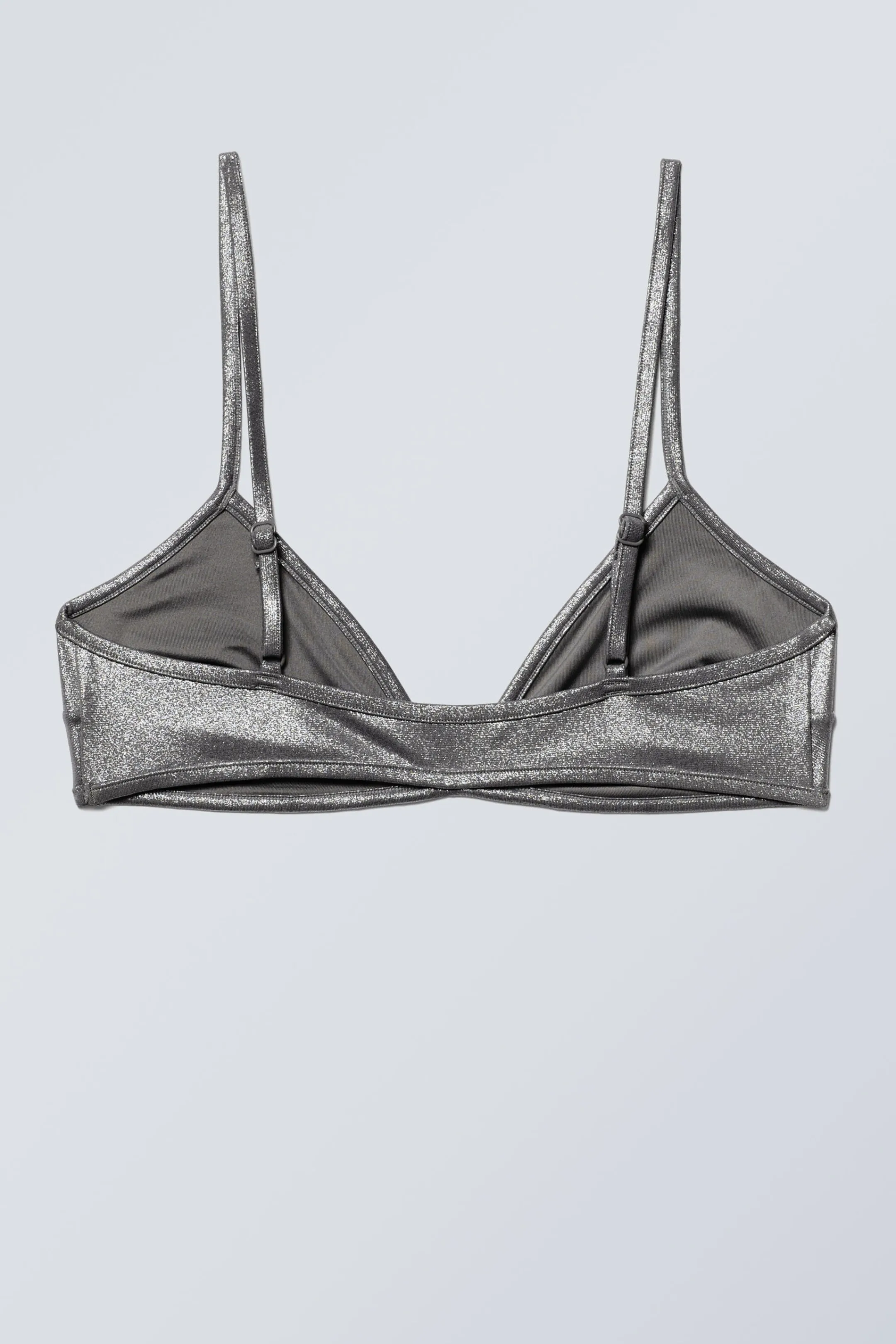 Weekday MINIMAL GLITTER BIKINI TOP>Women Swimwear