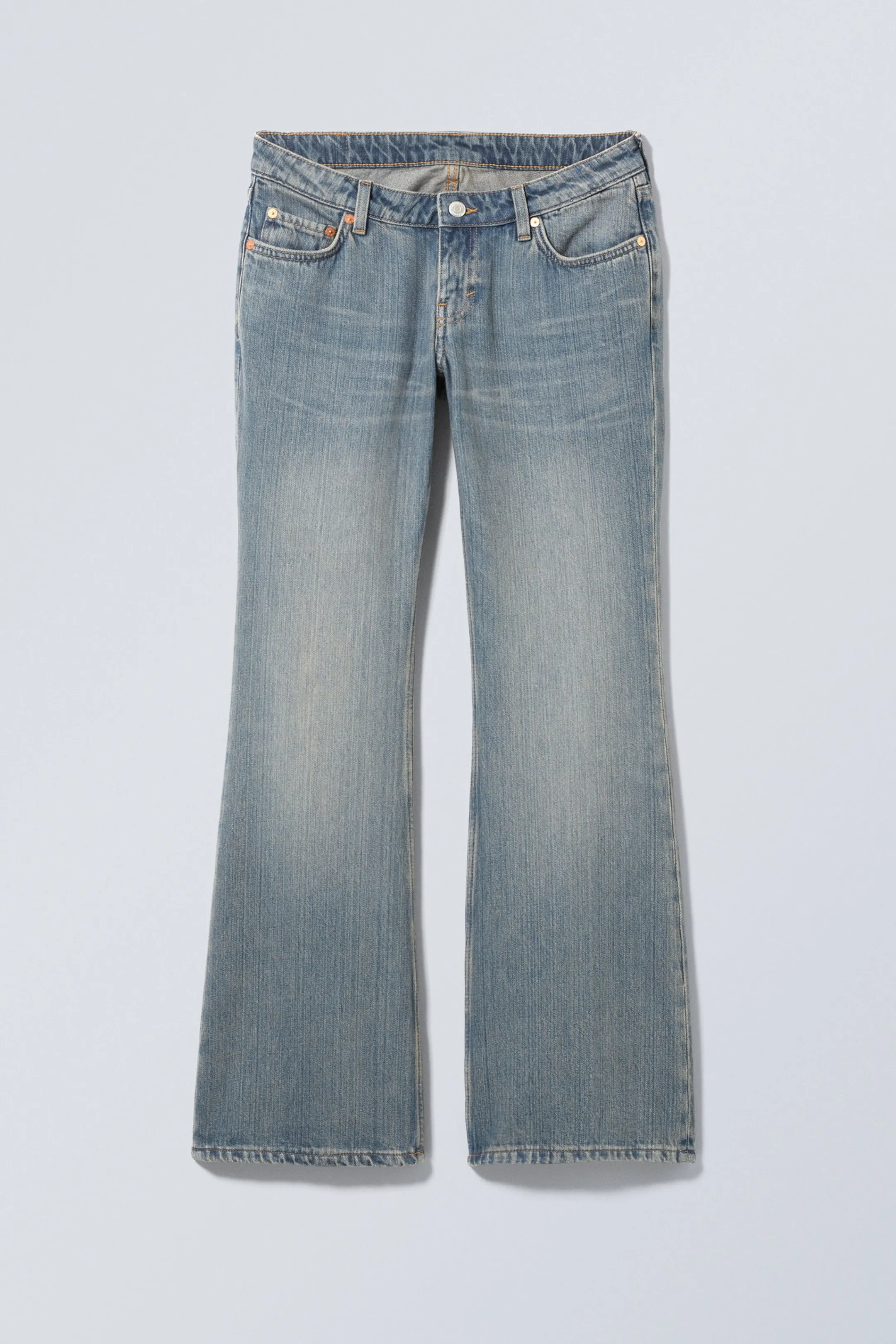 Weekday NOVA LOW RISE SLIM BOOTCUT LEG JEANS>Women Jeans