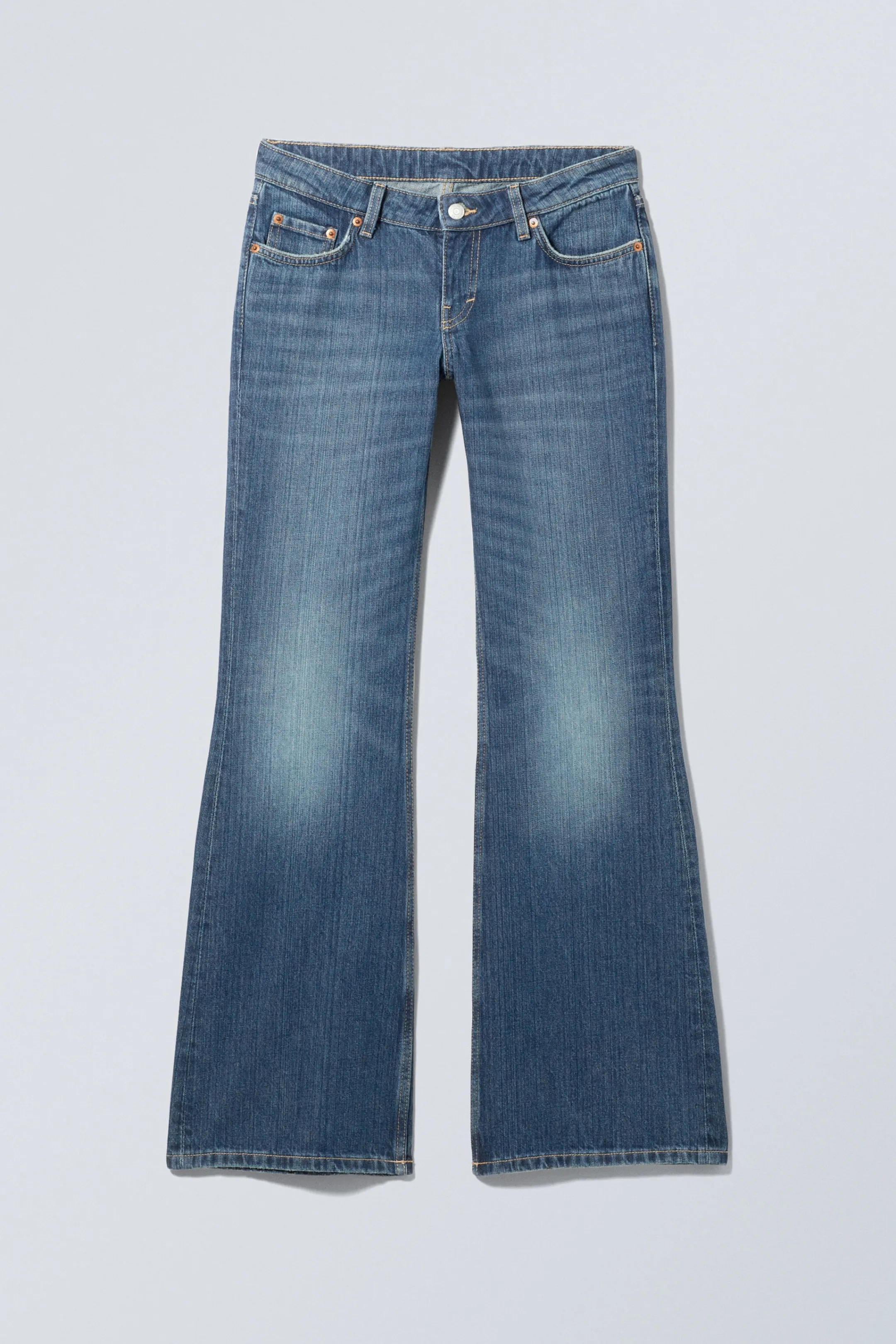 Weekday NOVA LOW RISE SLIM BOOTCUT LEG JEANS>Women Jeans