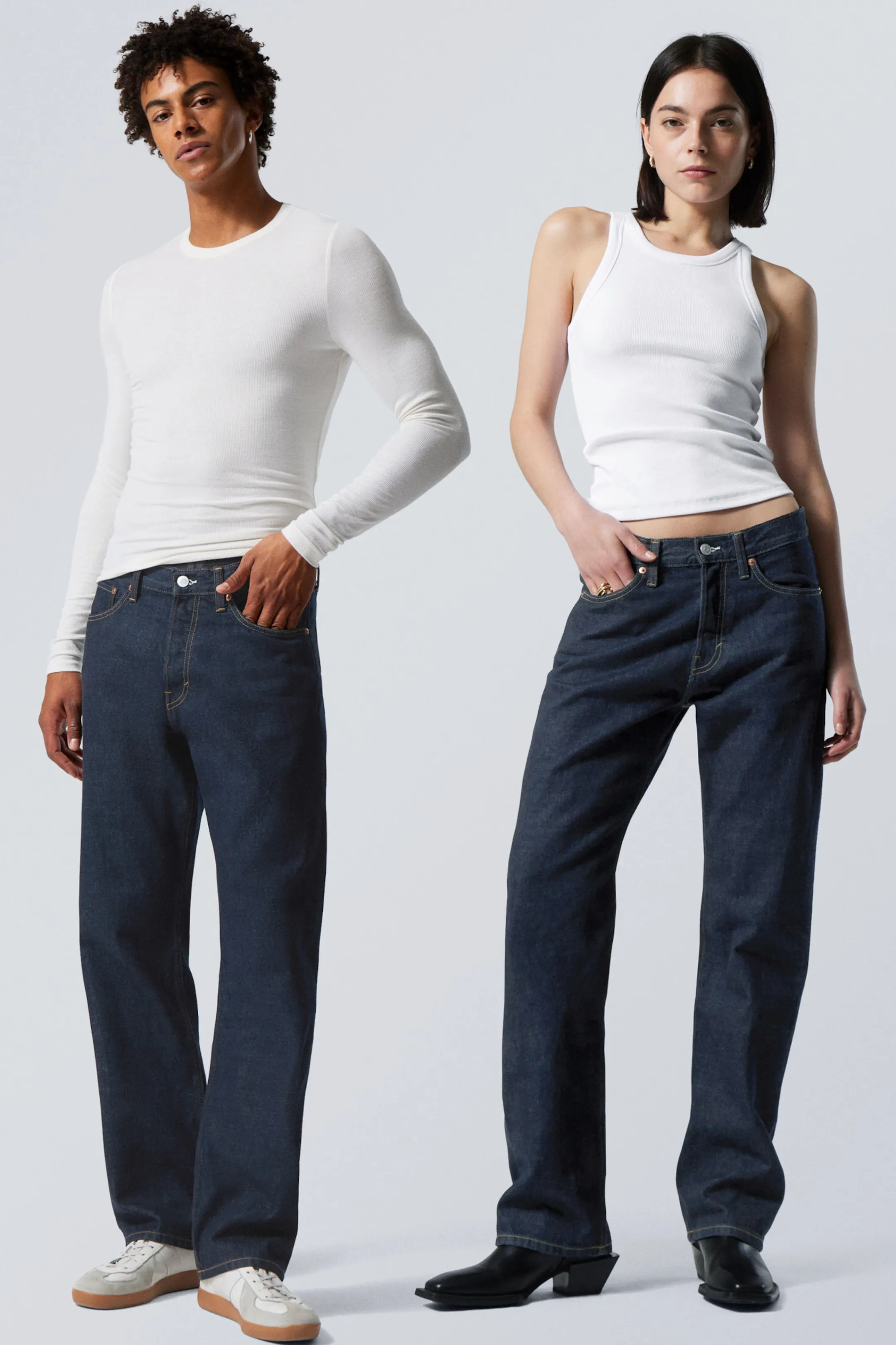 Weekday ORBIT MID RISE REGULAR STRAIGHT LEG JEANS>Women Jeans | Jeans