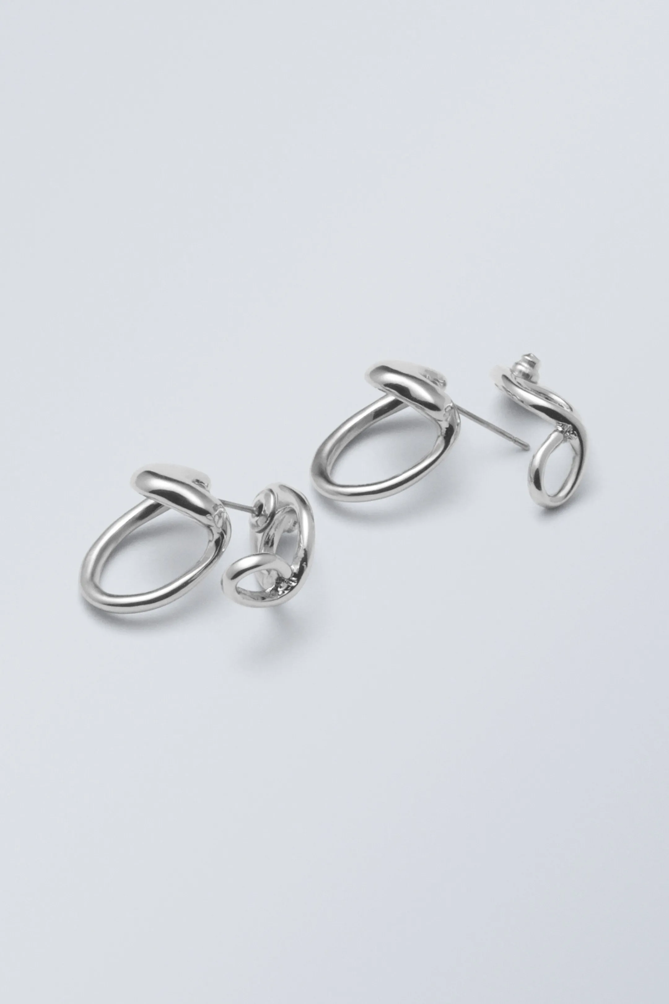 Weekday ORGANIC-SHAPED PIN EARRINGS>Women Jewellery