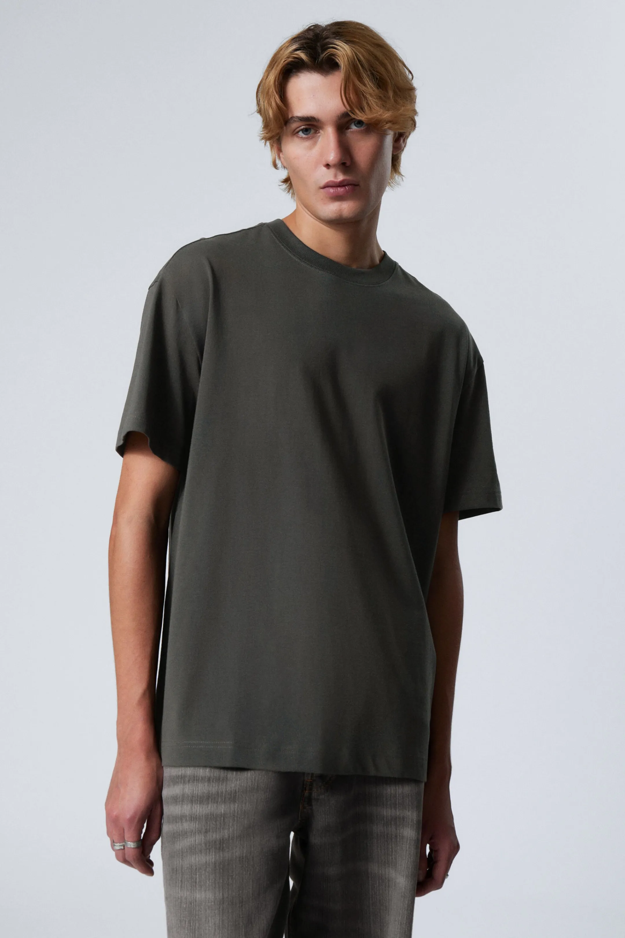 Weekday OVERSIZED HEAVYWEIGHT T-SHIRT> Basics | T-Shirts & Tops