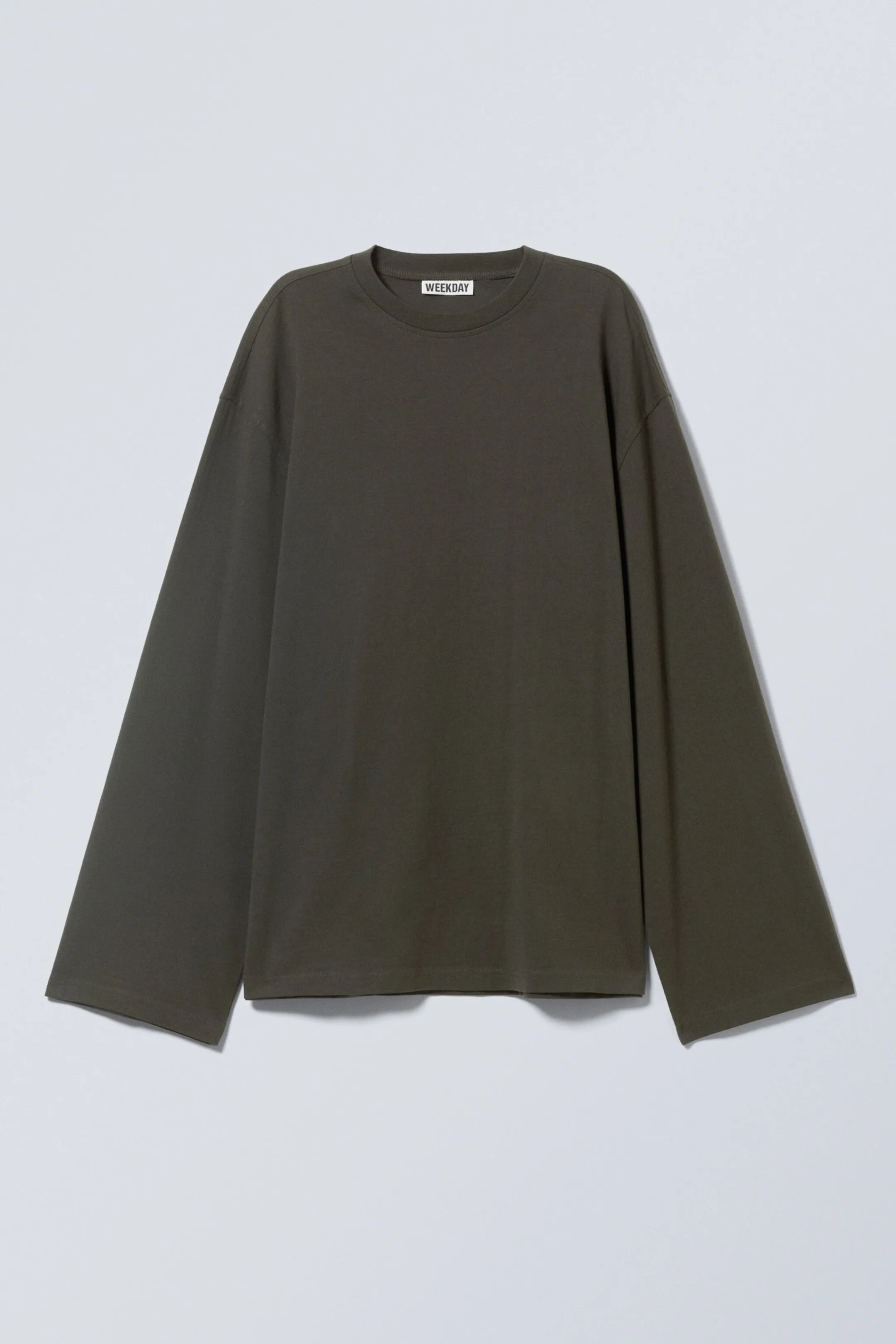 Weekday OVERSIZED LONG SLEEVE T-SHIRT>Women Basics | Tops