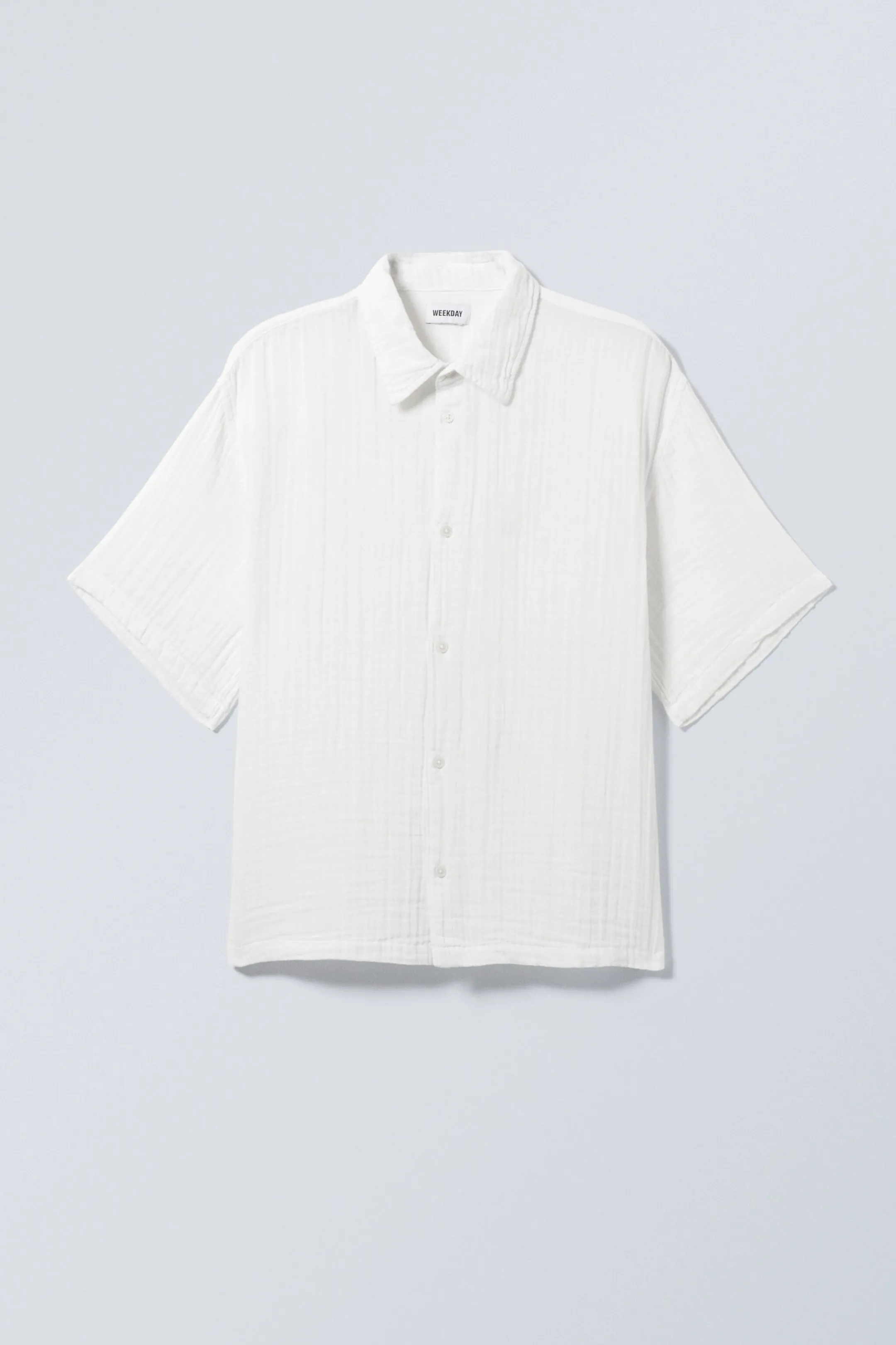 Weekday OVERSIZED STRUCTURED SHORT SLEEVE SHIRT> Shirts