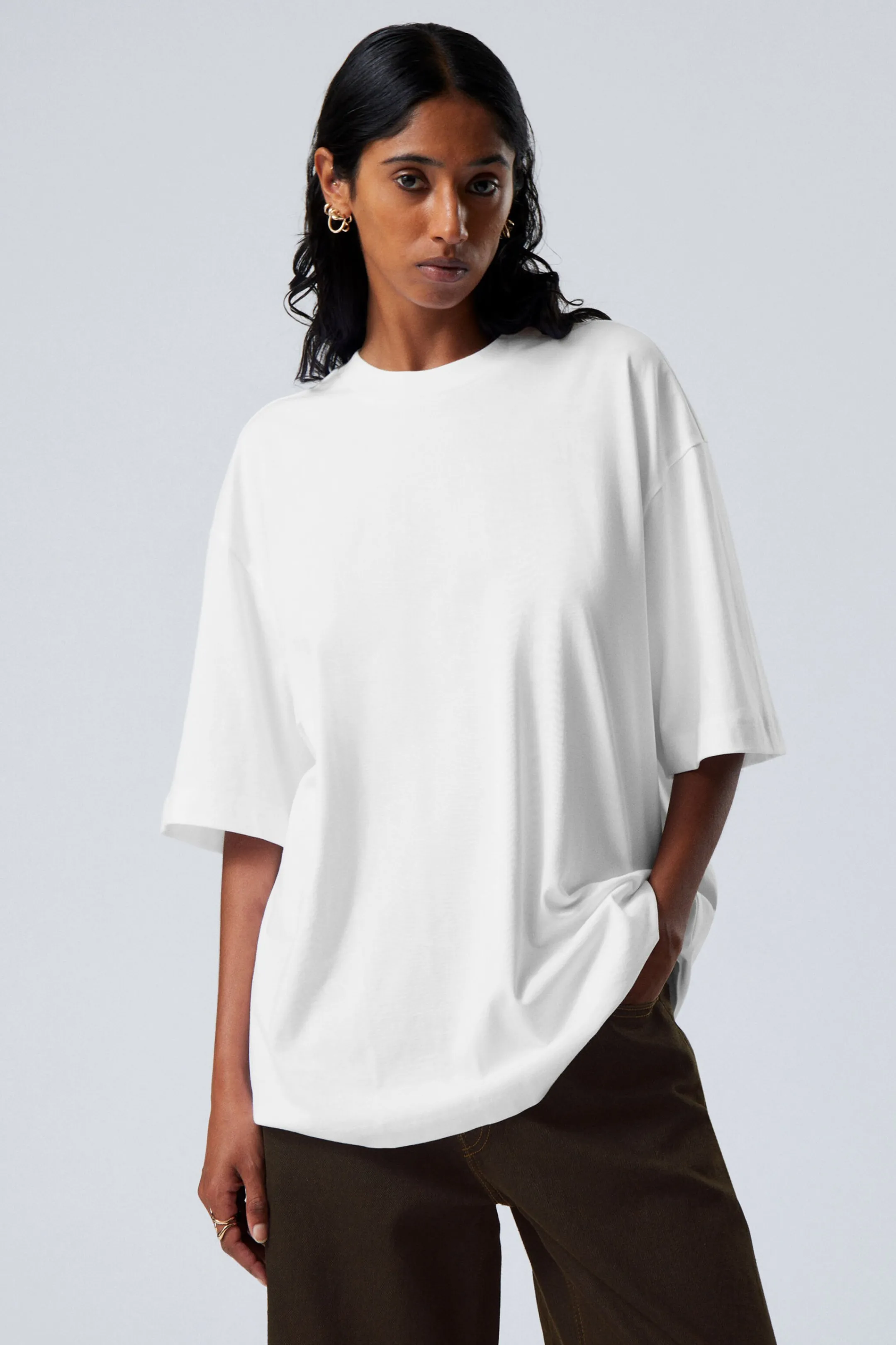 Weekday OVERSIZED T-SHIRT>Women Basics | T-Shirts