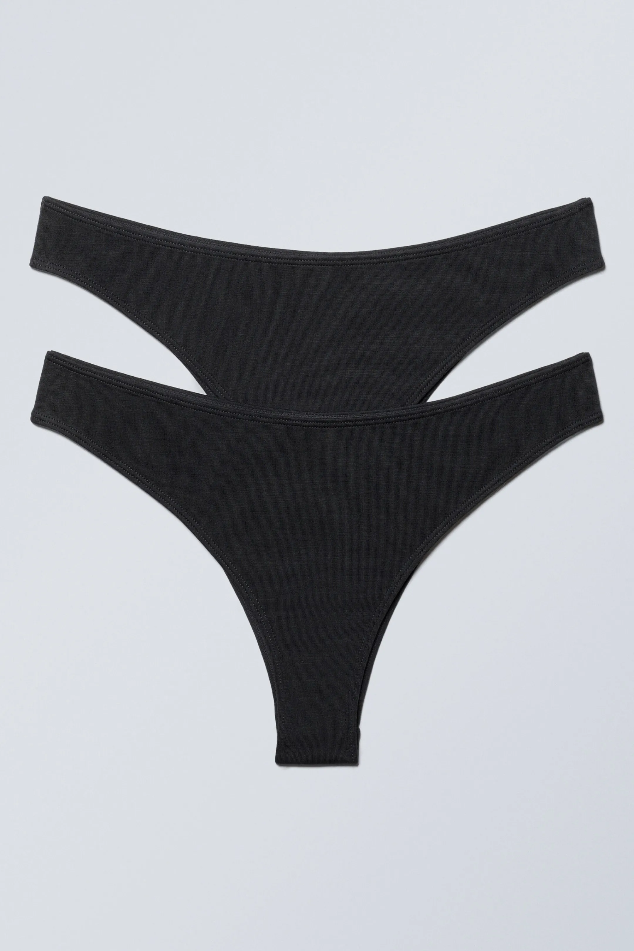 Weekday 2-PACK CHEEKY MODAL BRAZILIAN BRIEFS>Women Underwear