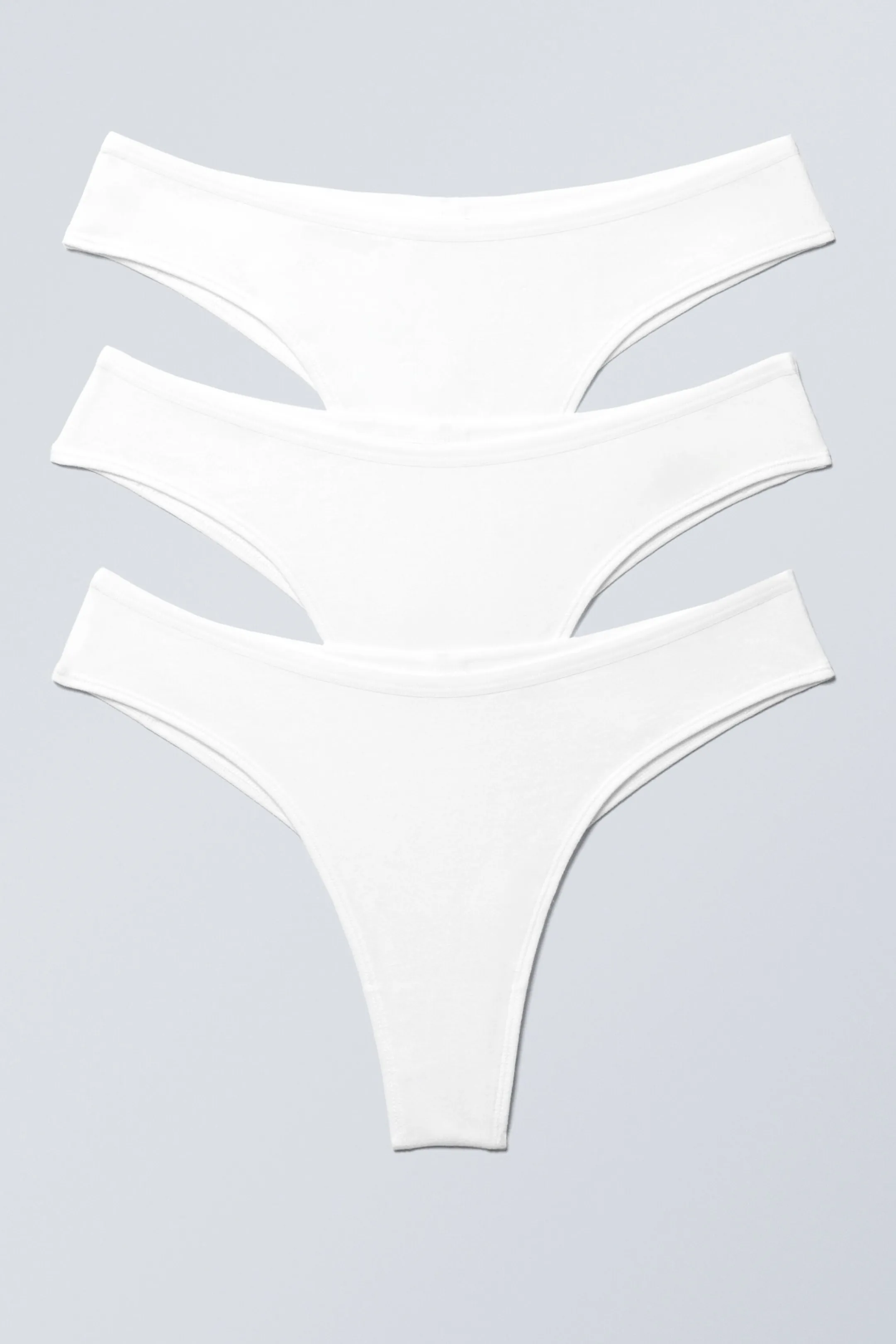 Weekday 3-PACK INEZ BRAZILIAN COTTON BRIEFS>Women Underwear