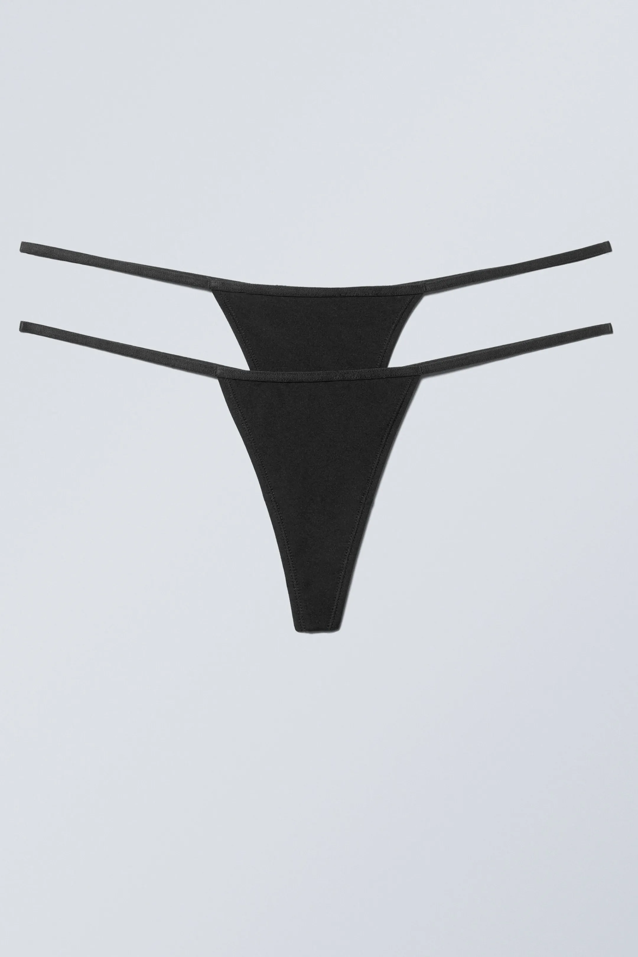 Weekday 2-PACK MINIMAL THONGS>Women Underwear