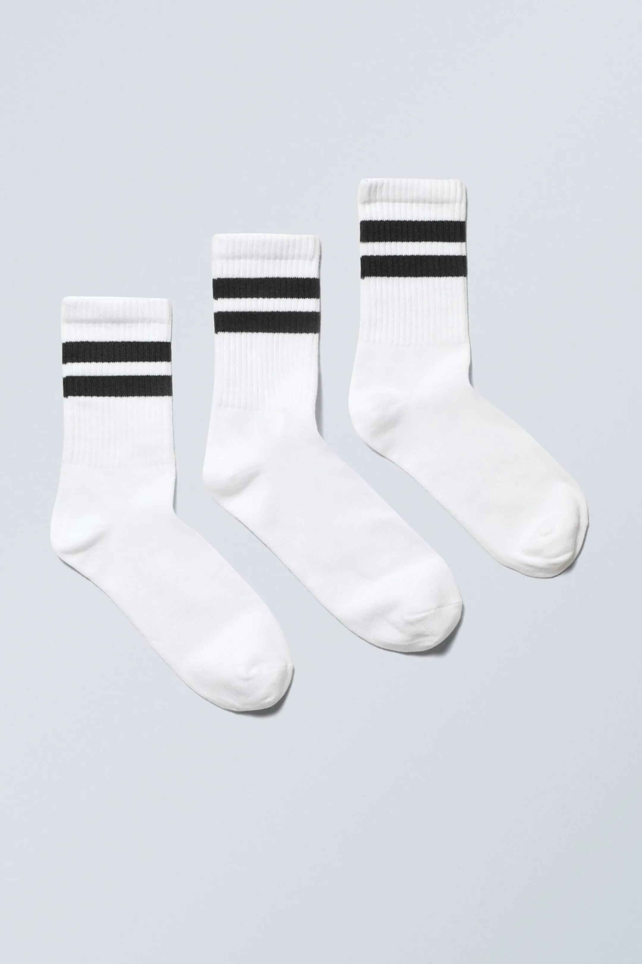 Weekday 3-PACK SPORT STRIPED SOCKS>Women Socks | Socks