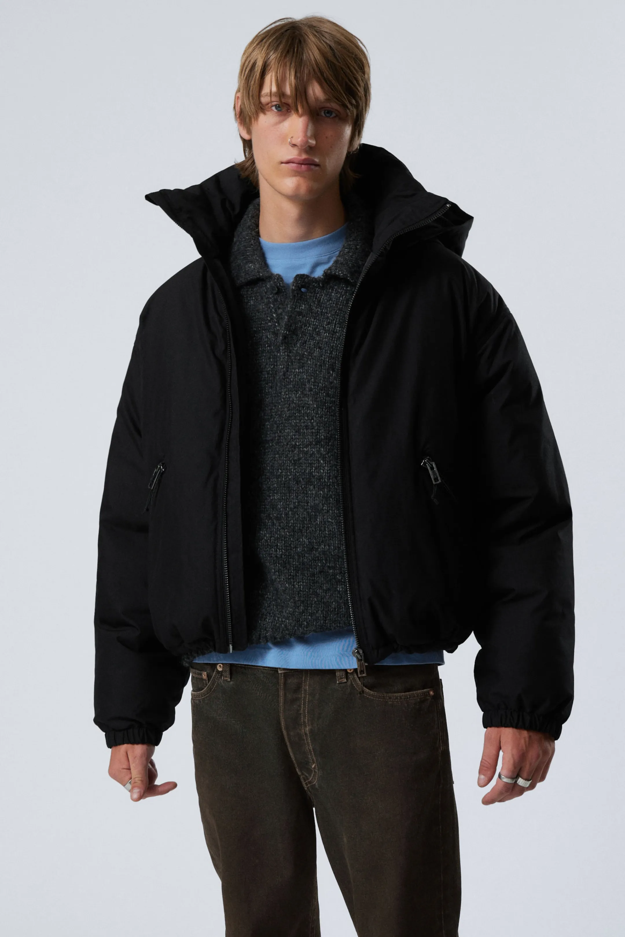 Weekday PADDED HOODED PUFFER JACKET> Jackets & Coats