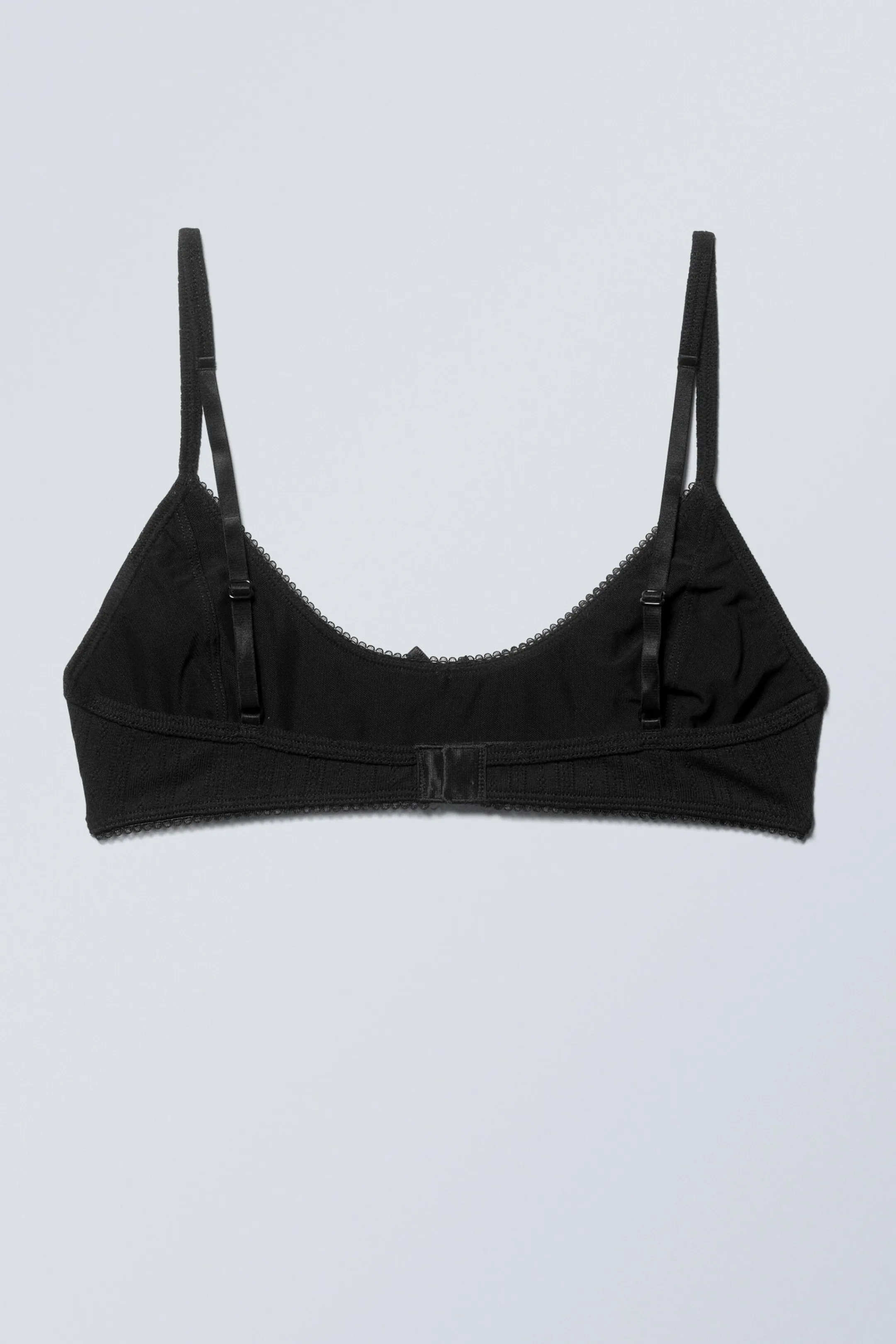 Weekday POINTELLE SCOOPED COTTON BRA>Women Underwear