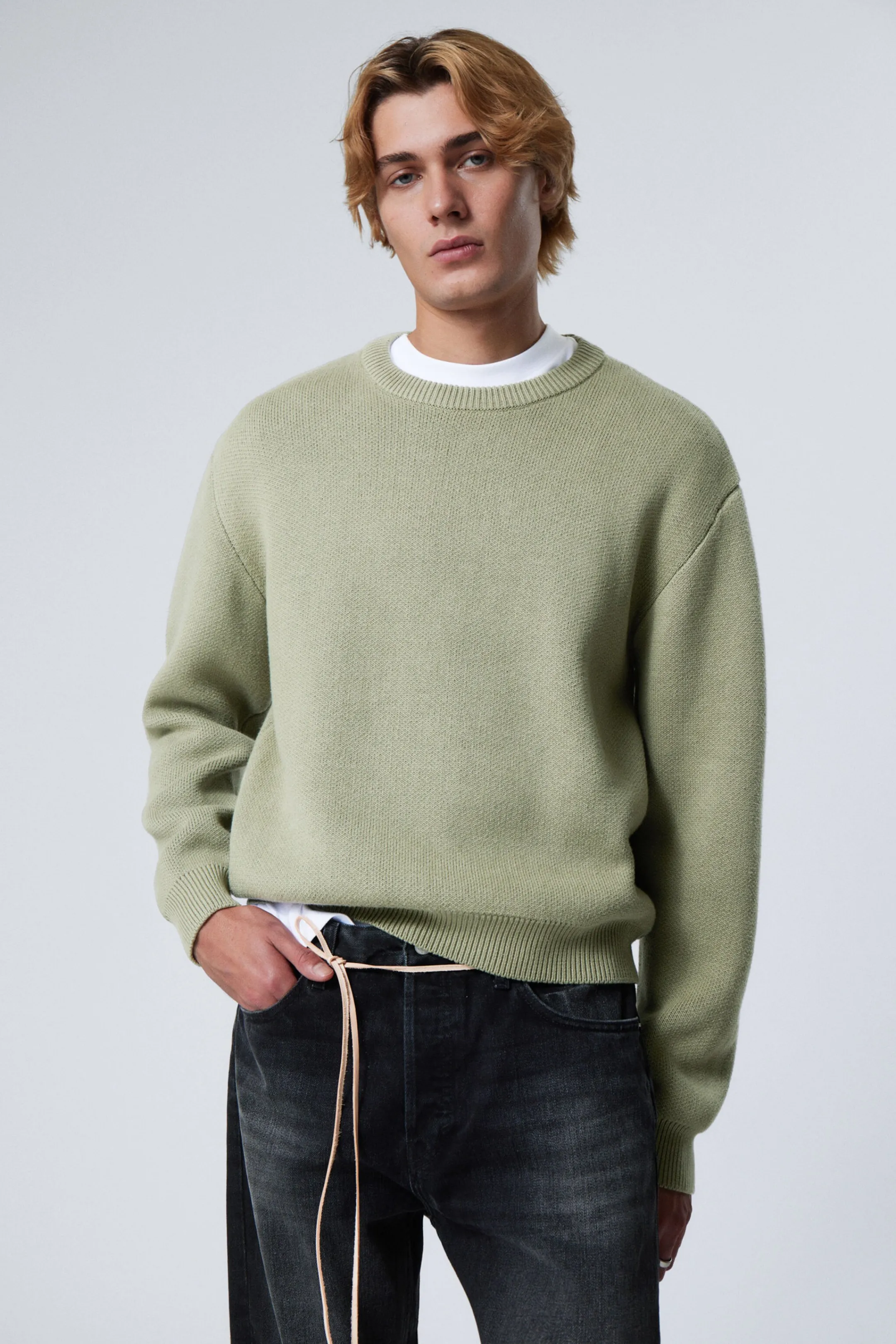 Weekday REGULAR KNITTED COTTON SWEATER> Knitwear