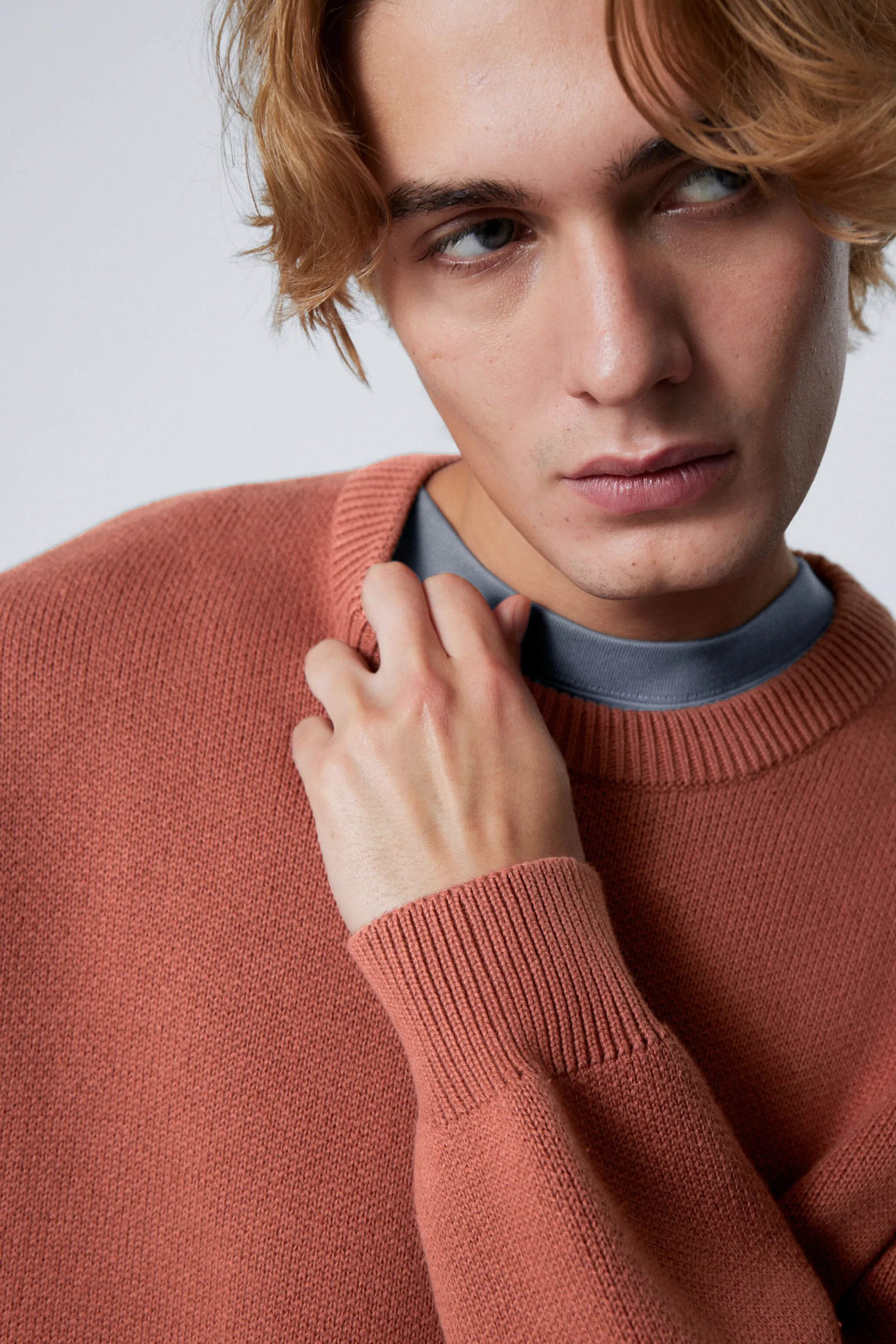 Weekday REGULAR KNITTED COTTON SWEATER> Knitwear