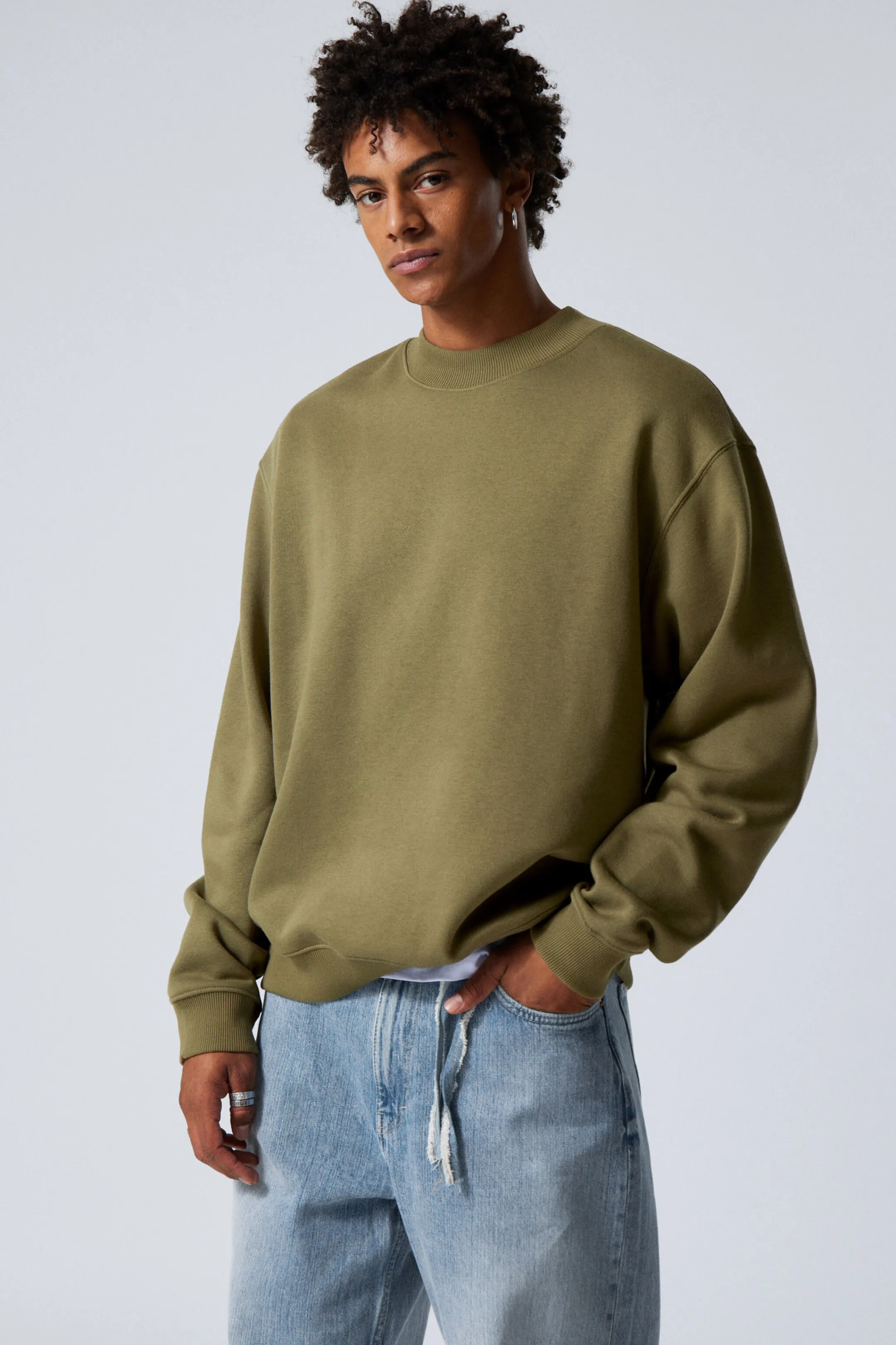 Weekday RELAXED HEAVYWEIGHT SWEATSHIRT> Sweatshirts | Basics