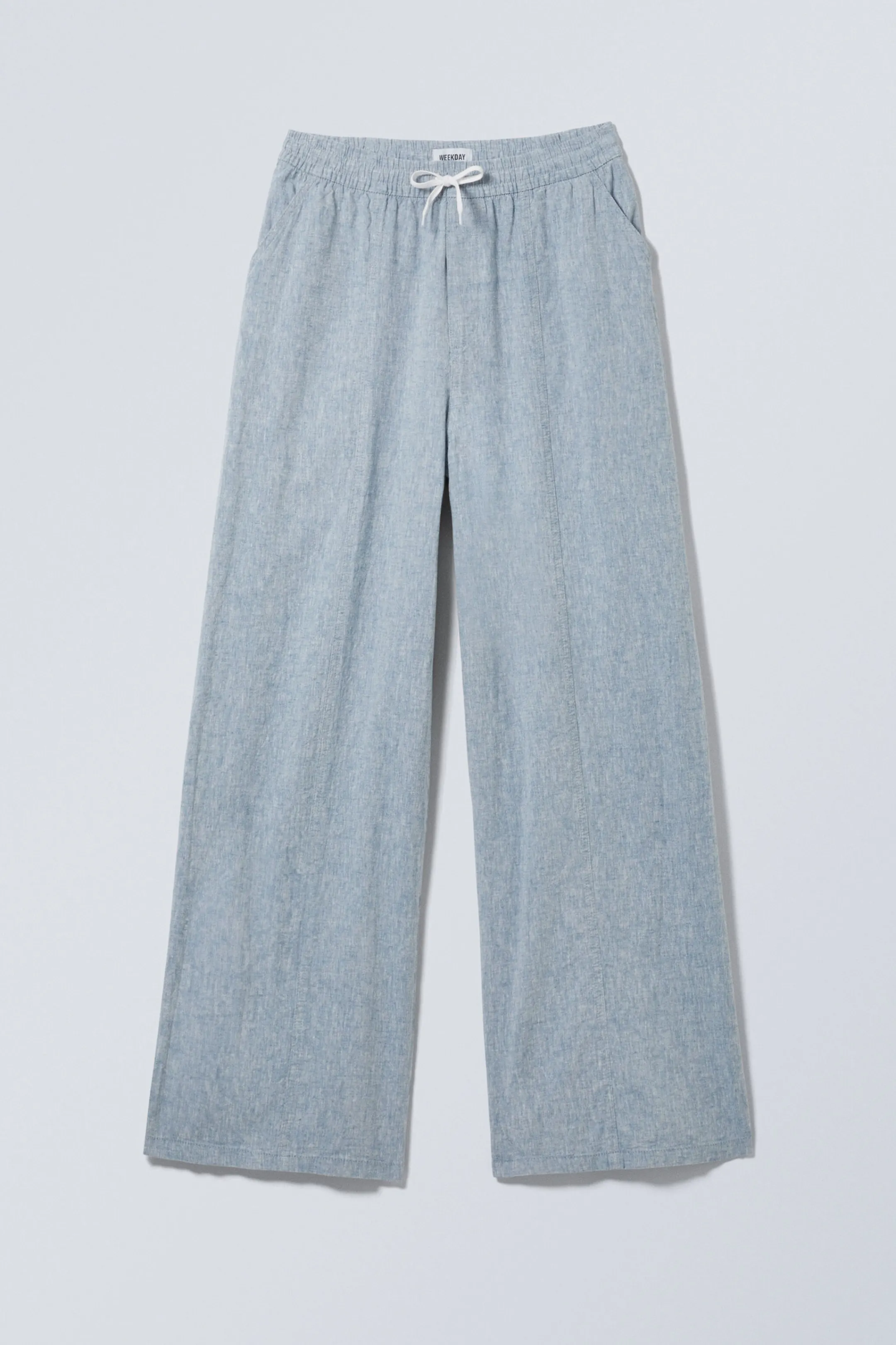 Weekday RELAXED LINEN BLEND TROUSERS> Trousers