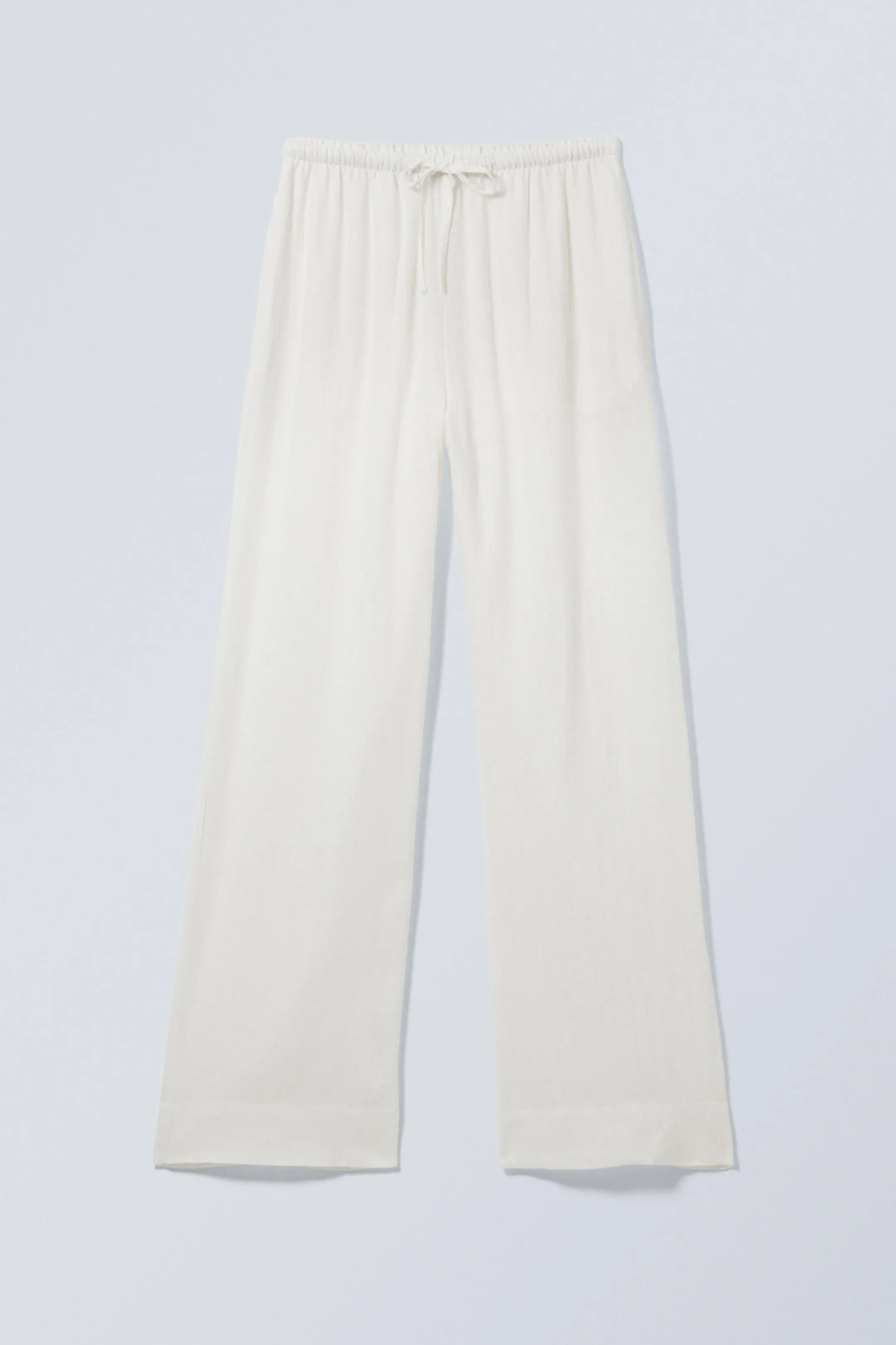 Weekday RELAXED LINEN BLEND TROUSERS>Women Trousers