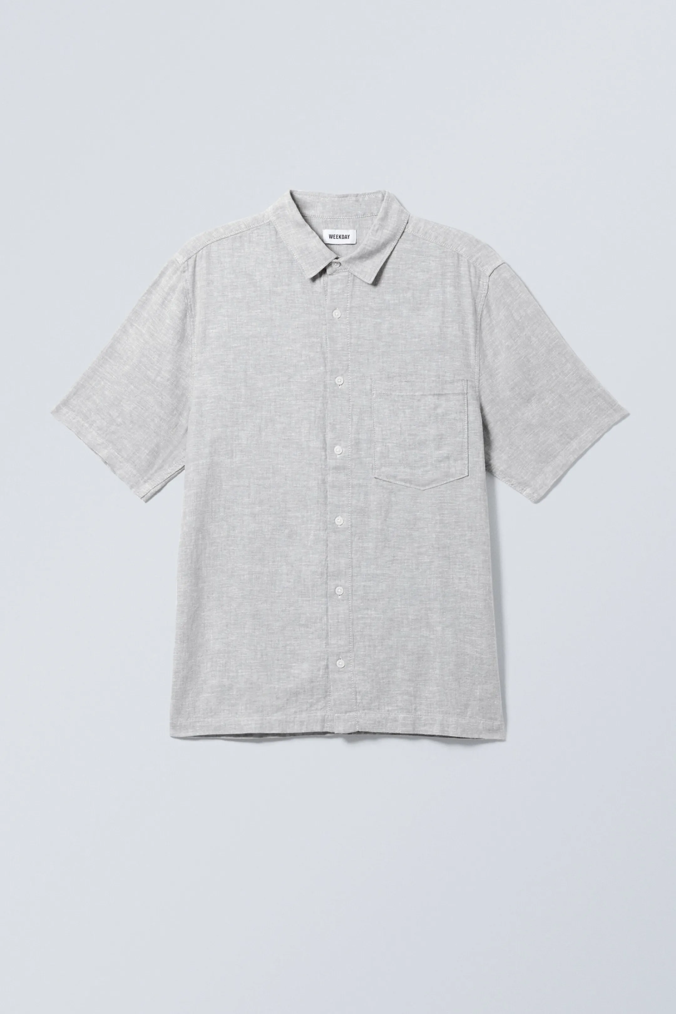 Weekday RELAXED LINEN SHORT SLEEVE> Shirts