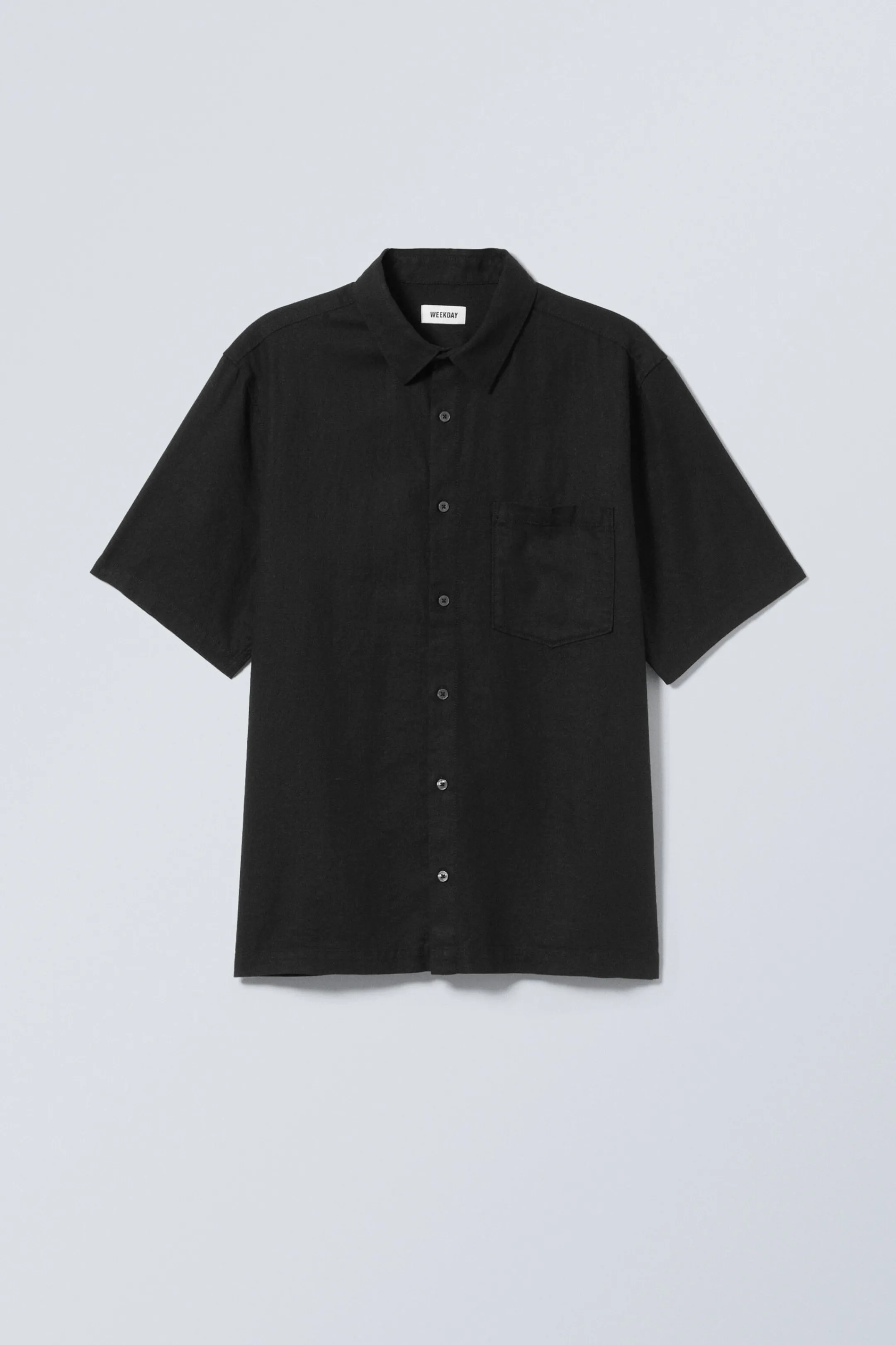 Weekday RELAXED LINEN SHORT SLEEVE> Shirts